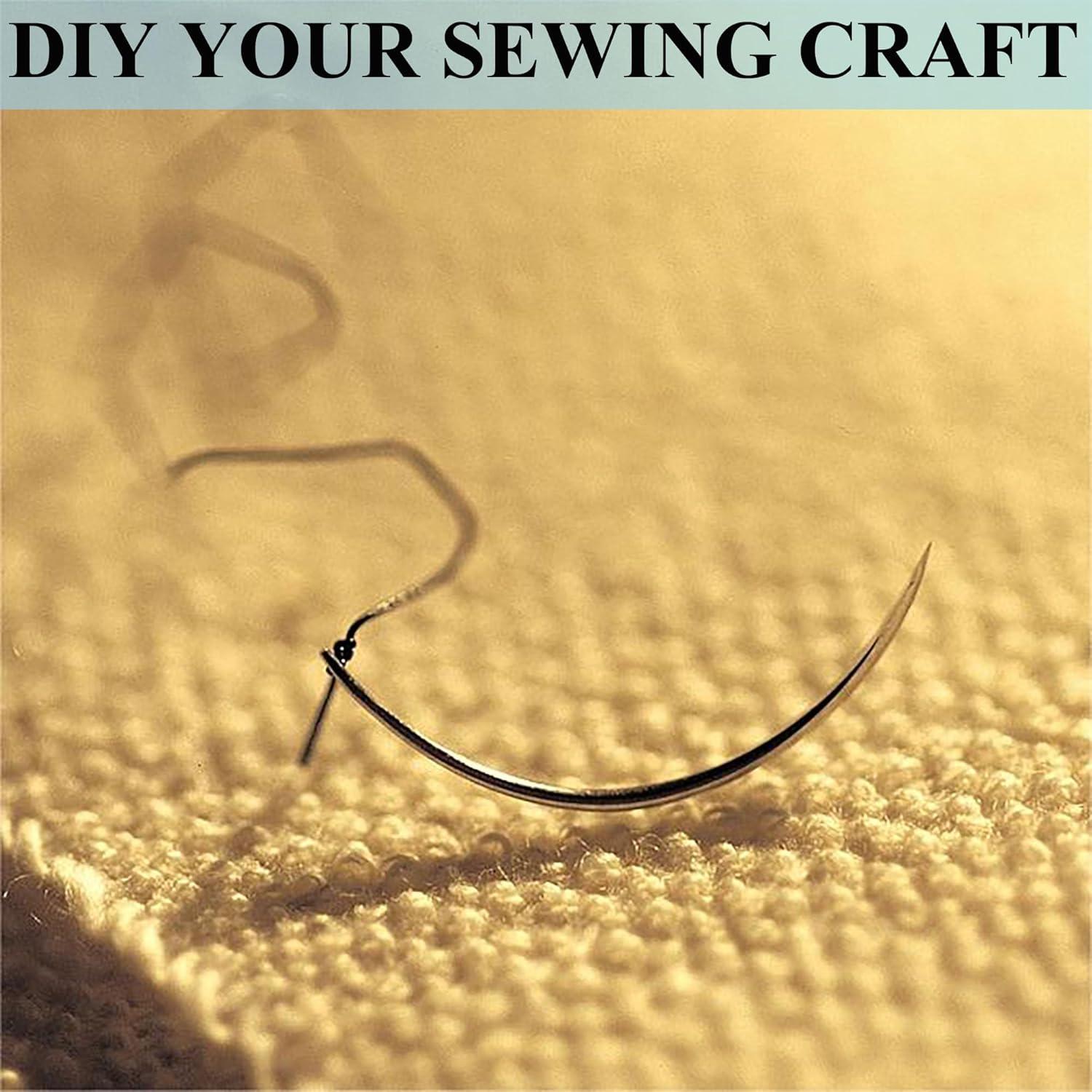 Kit de Costura SECBOO - 8 Dedales Ajustables y 12 Agujas