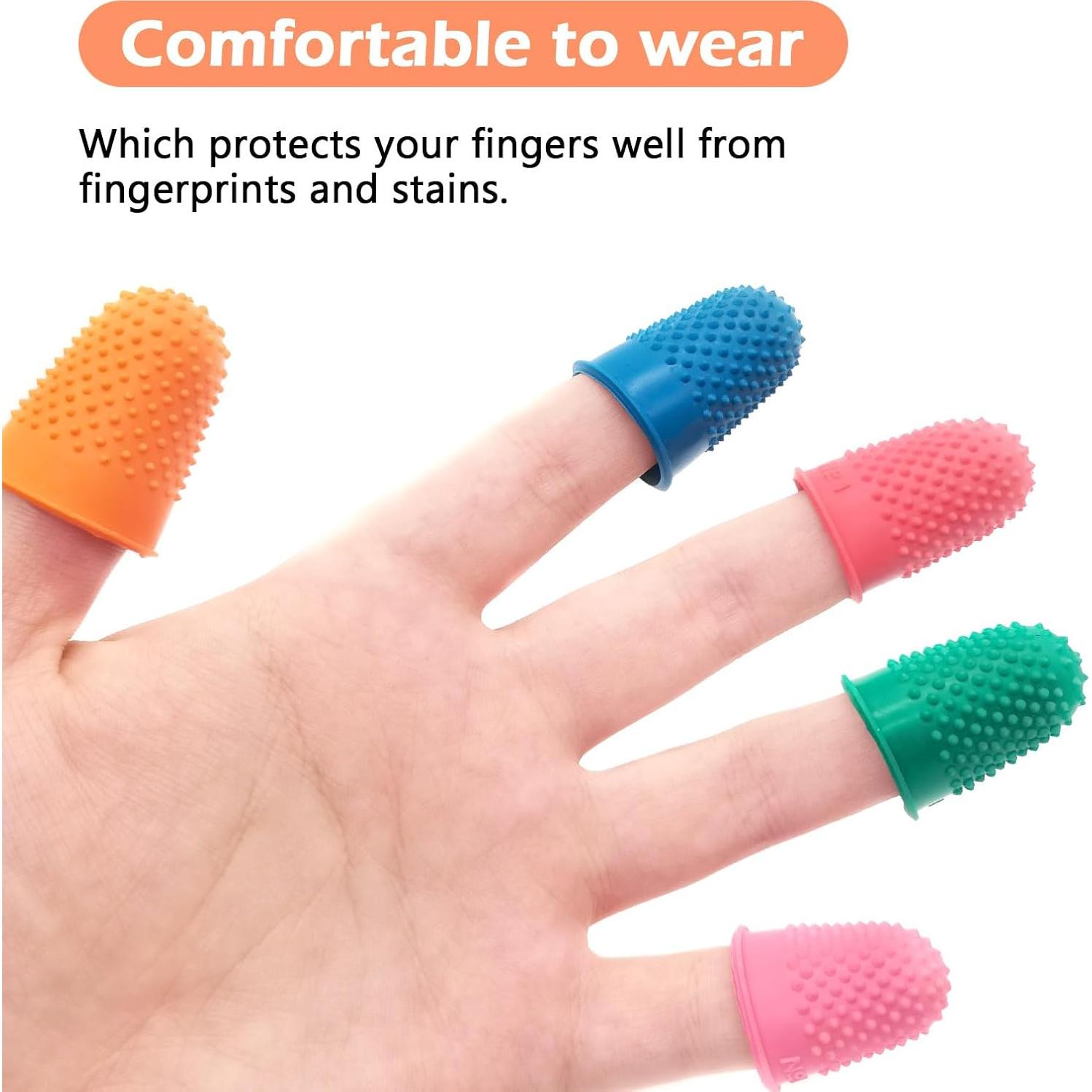 Dedales de Goma BlingKingdom 5 Piezas 5 Tamaños y Colores