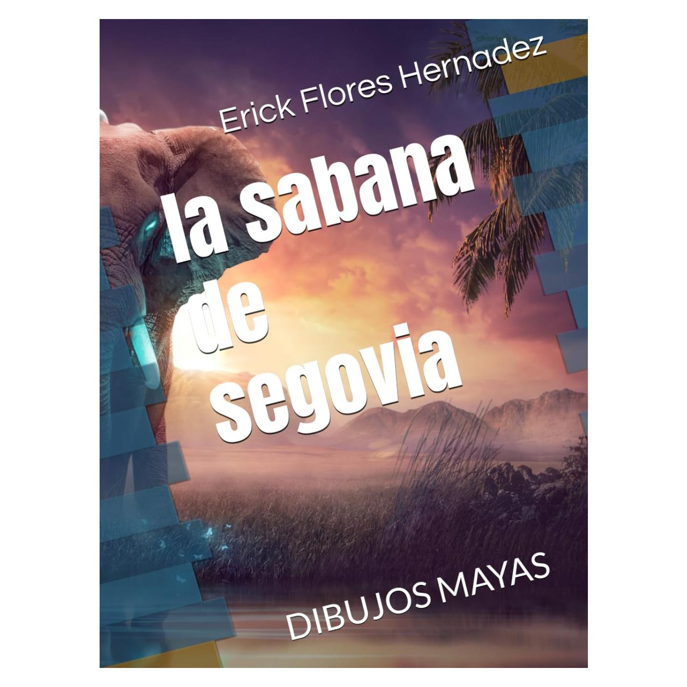 CARAS DE LA SABANA AFRICANA: DIBUJOS MAYAS (DINOSAURIOS) (Spanish Edition)