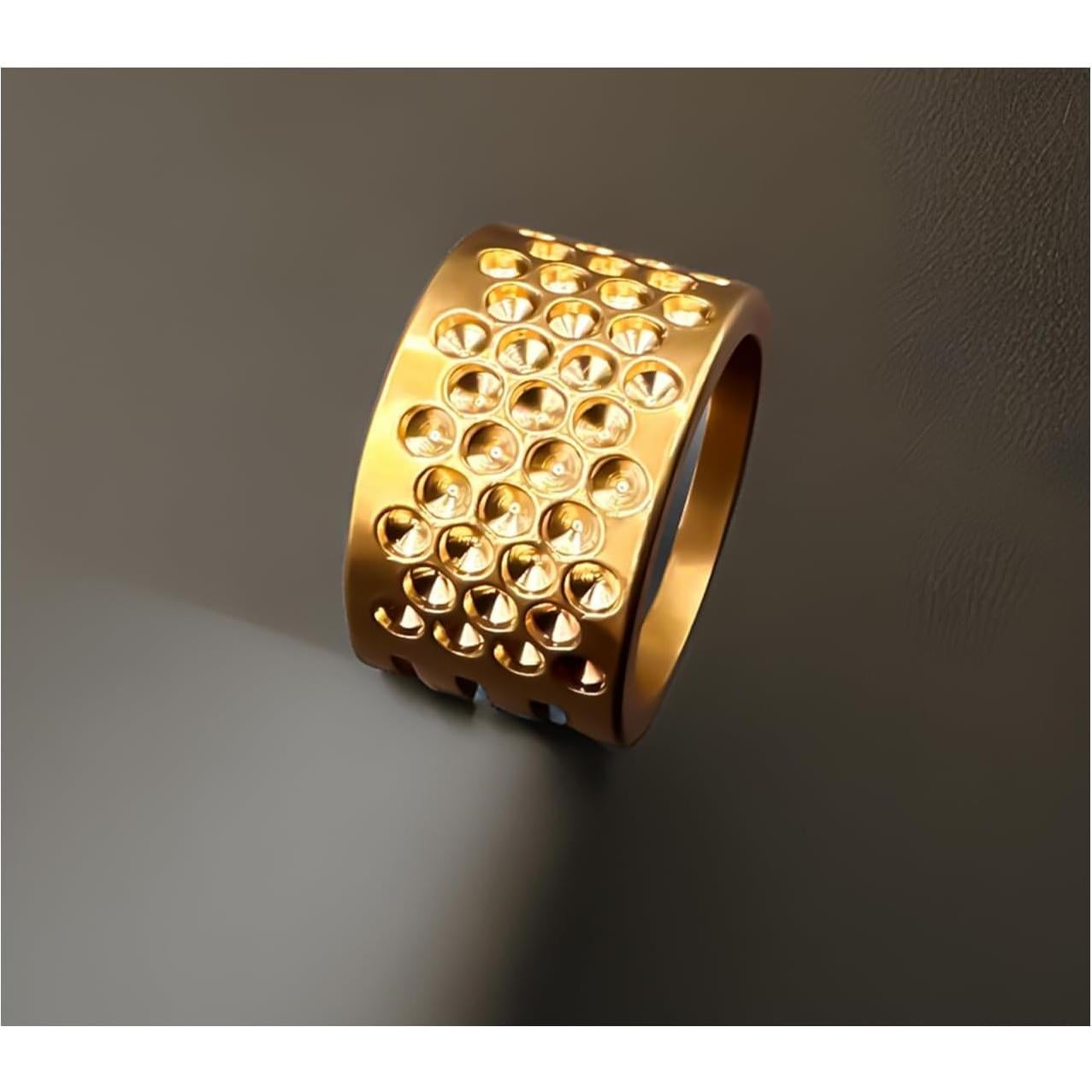 Juego de Dedales de Acero Inoxidable y Latón HiSew - 2 Tamaños