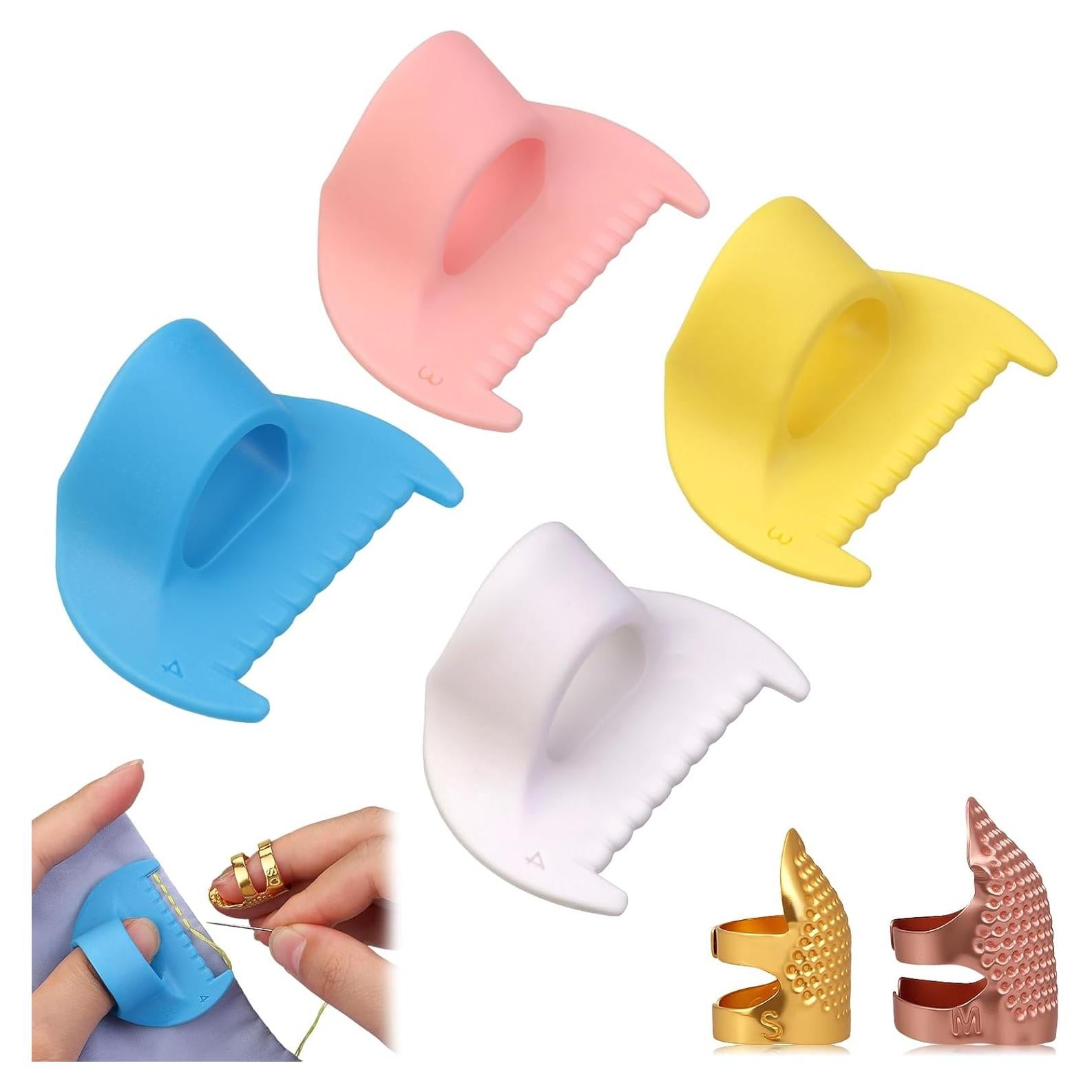 Kit de Herramientas de Costura Dexspoeny - 4 Bloqueos y 2 Dedales