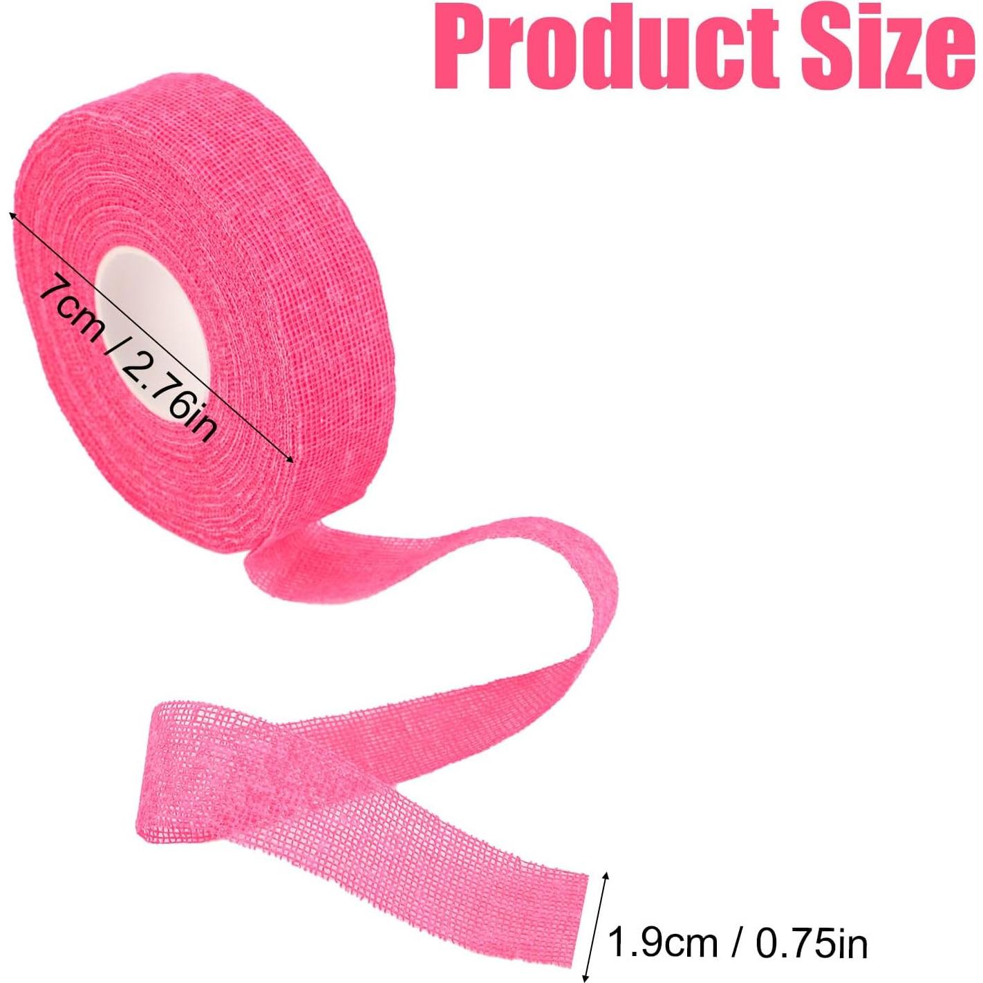 3 Rollos de Cinta Protectora para Dedos BOXOB - Algodón Autoadhesiva