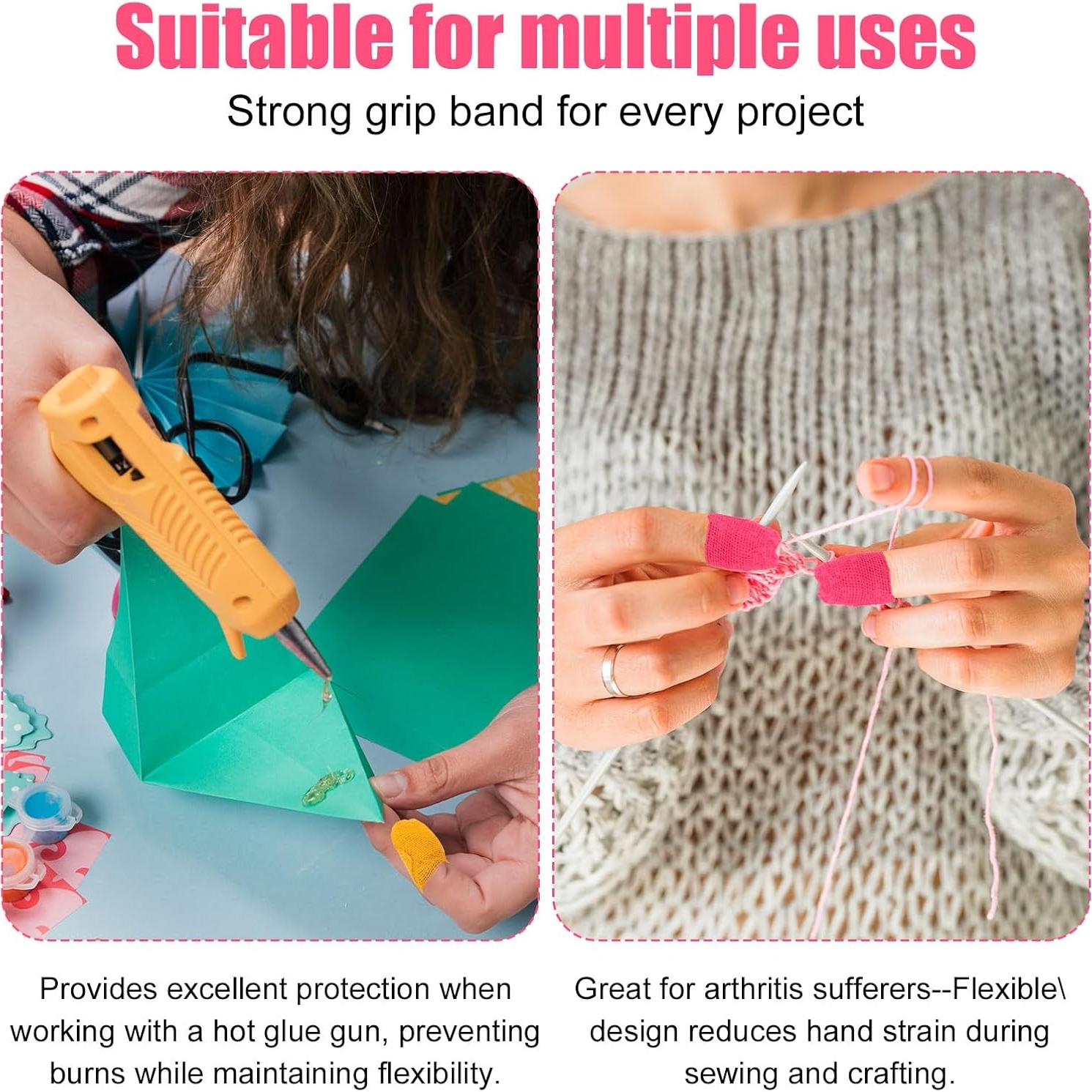 3 Rollos de Cinta Protectora para Dedos BOXOB - Algodón Autoadhesiva