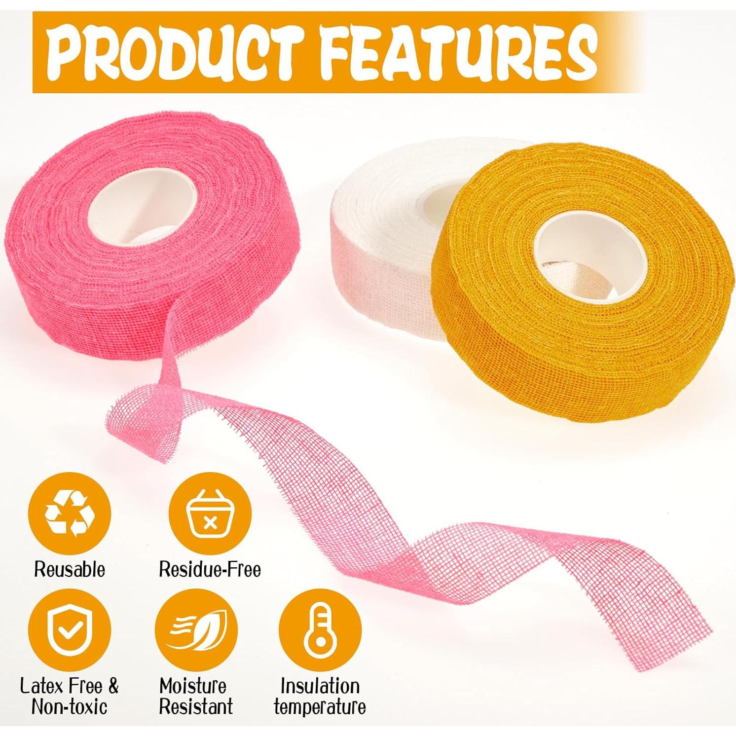 Cinta Dedal para Coser AIHSUMC - 6 Pcs Ajustables Multicolor