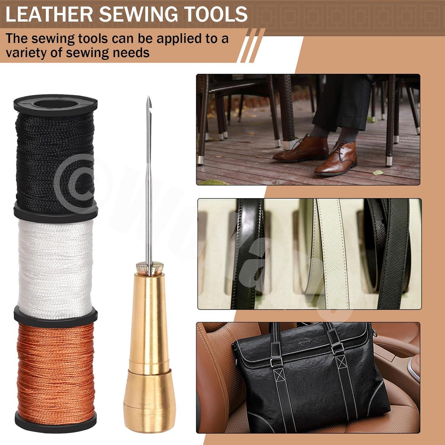 Kit de Costura Wokape 19 Piezas Agujas y Hilo Nylon 50m