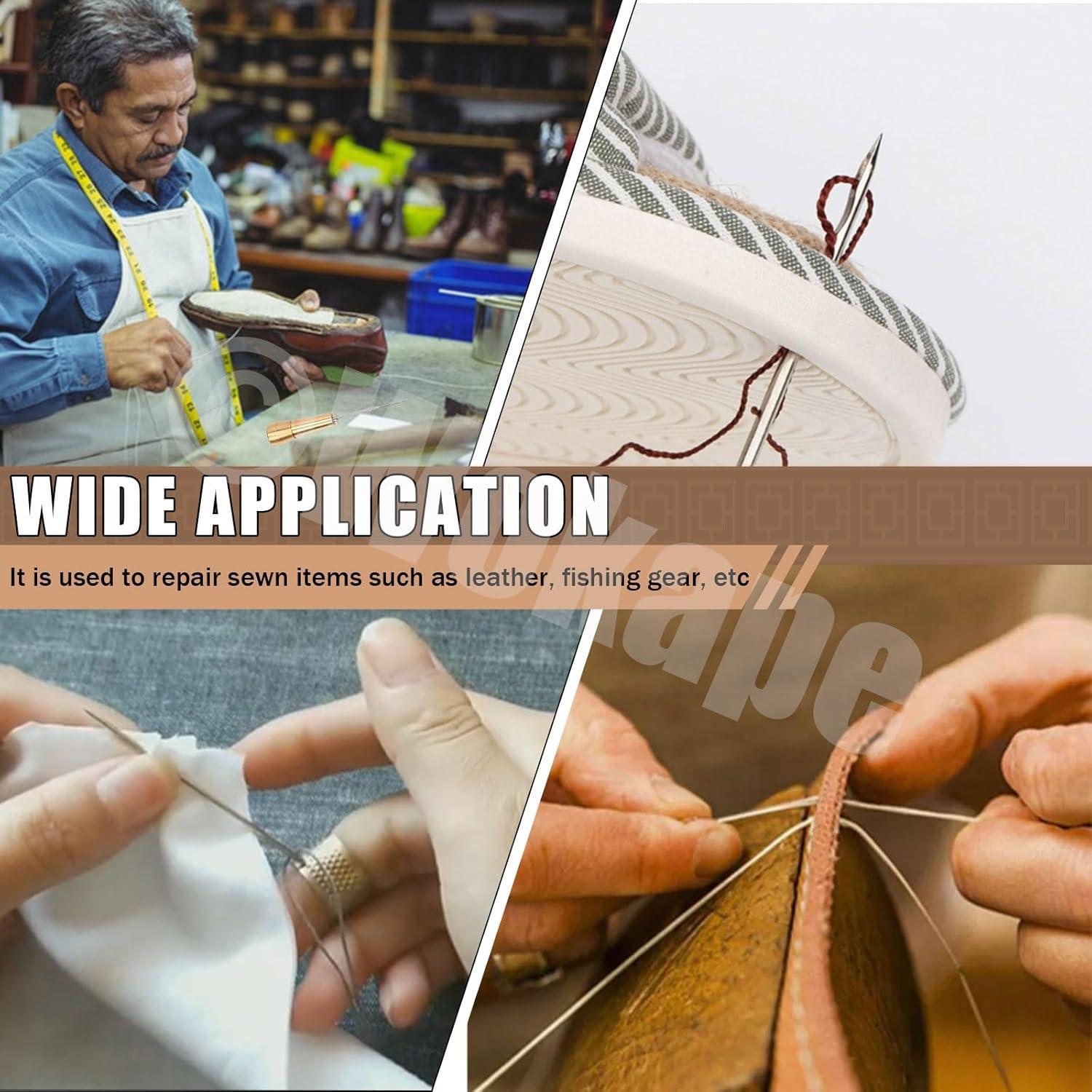 Kit de Costura Wokape 19 Piezas Agujas y Hilo Nylon 50m