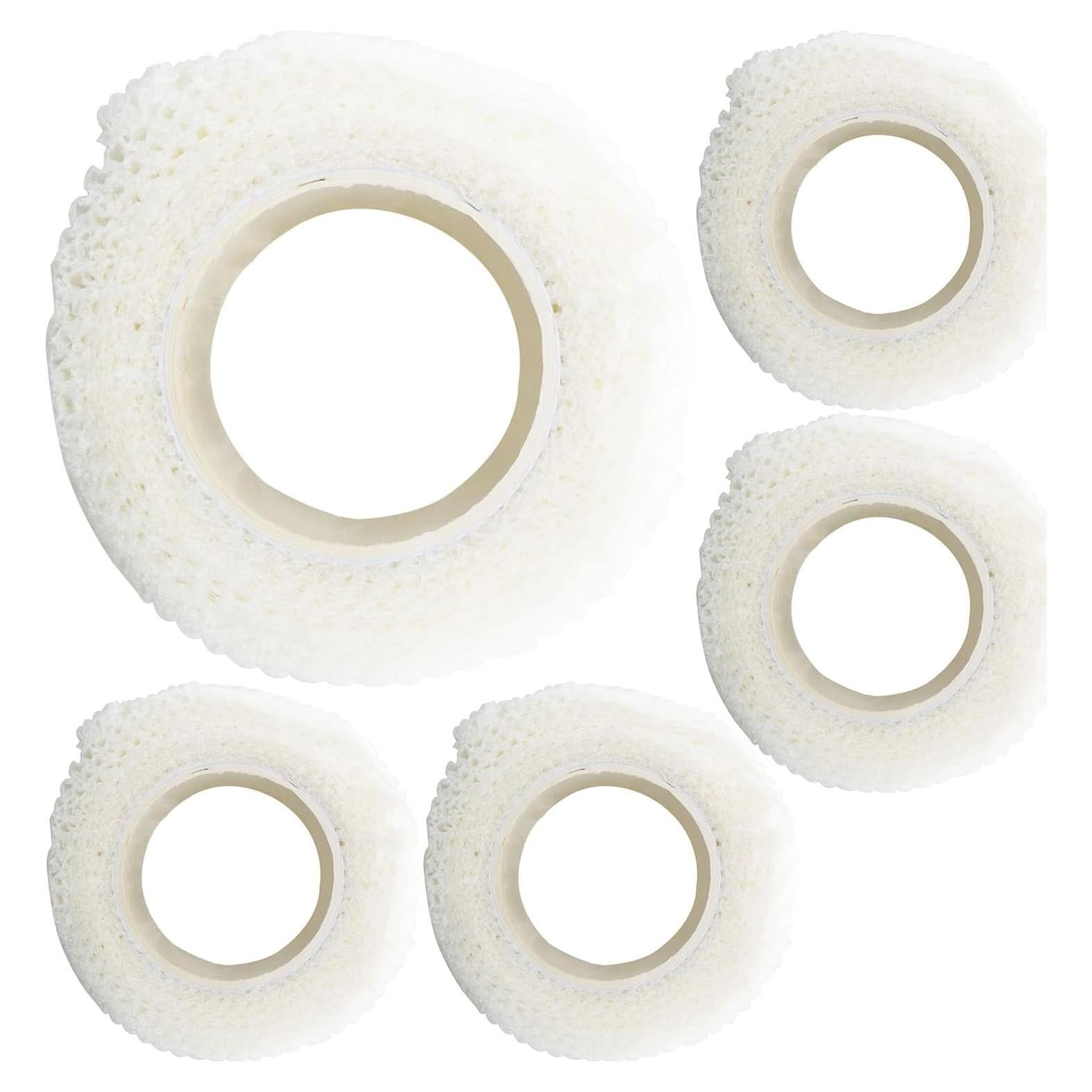 Cinta de Dedal Blanca DGZZI 5 Piezas 2.5cm x 4m