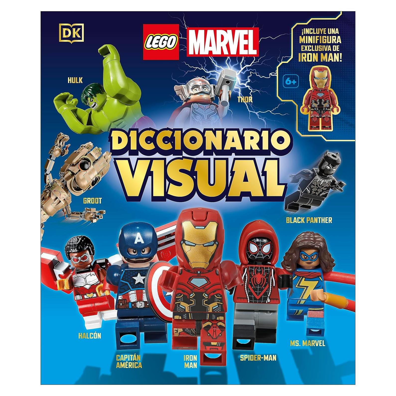 LEGO Marvel: El diccionario visual (Visual Dictionary): Con una minifigura exclusiva de LEGO Marvel (Spanish Edition)