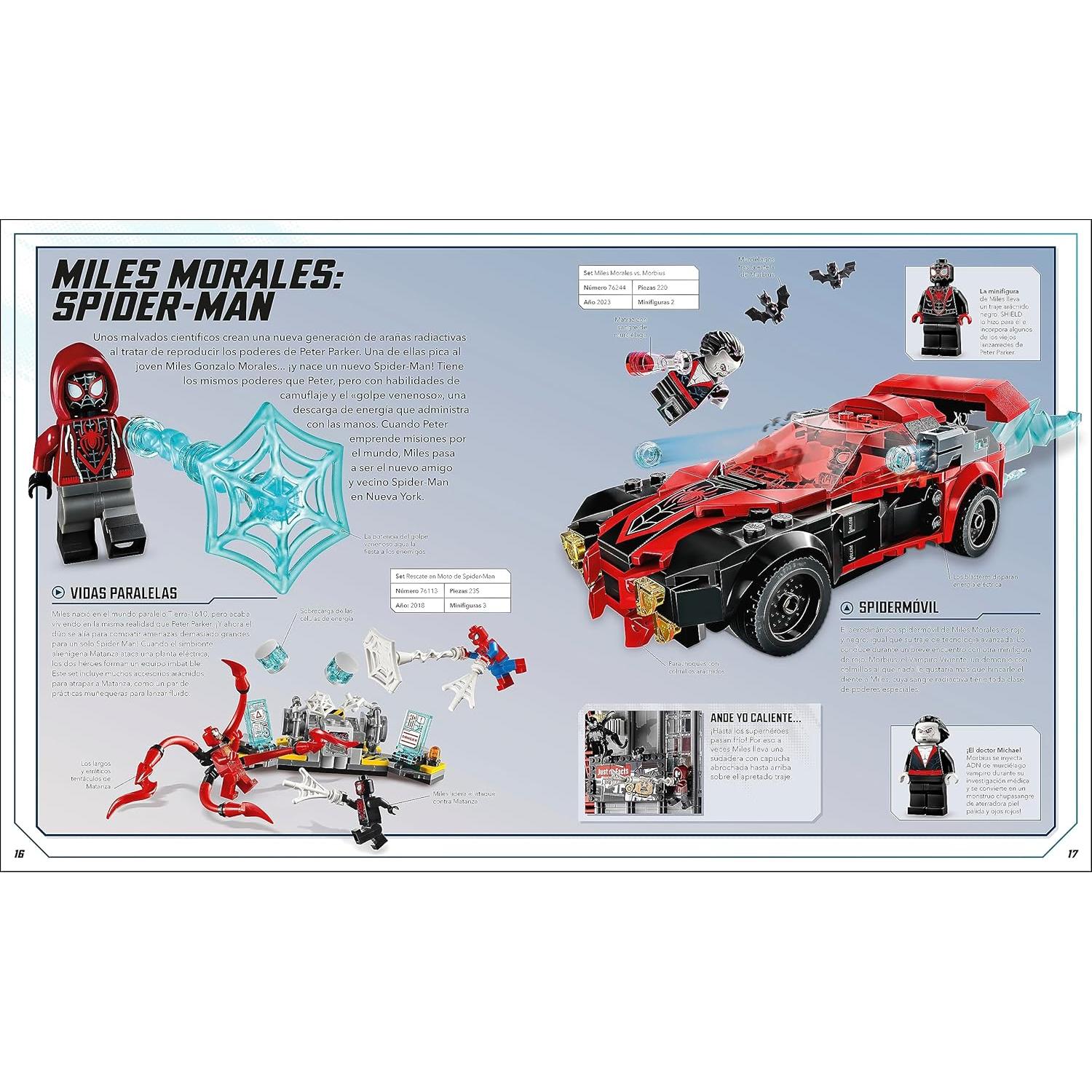 LEGO Marvel: El diccionario visual (Visual Dictionary): Con una minifigura exclusiva de LEGO Marvel (Spanish Edition)