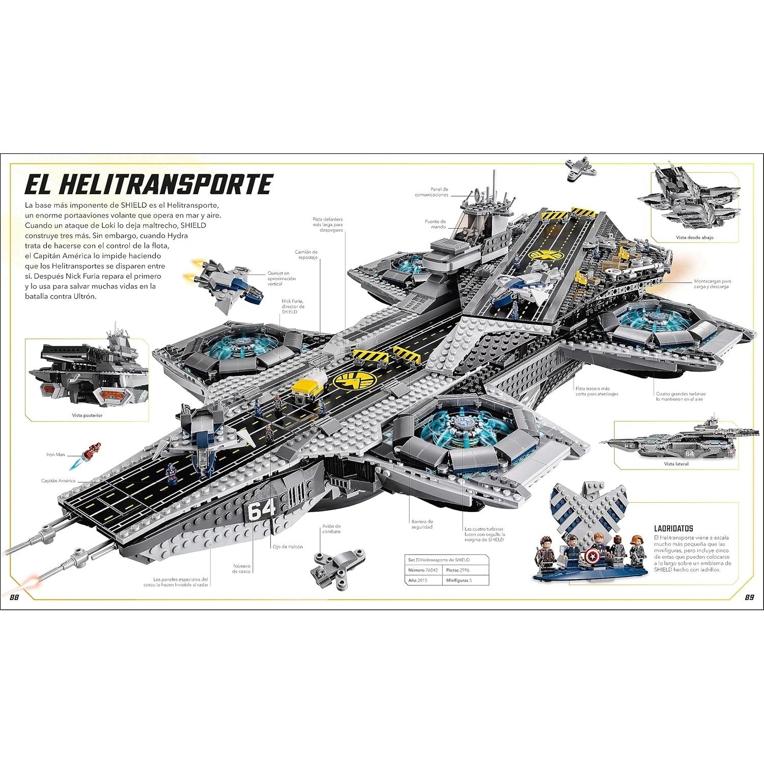 LEGO Marvel: El diccionario visual (Visual Dictionary): Con una minifigura exclusiva de LEGO Marvel (Spanish Edition)