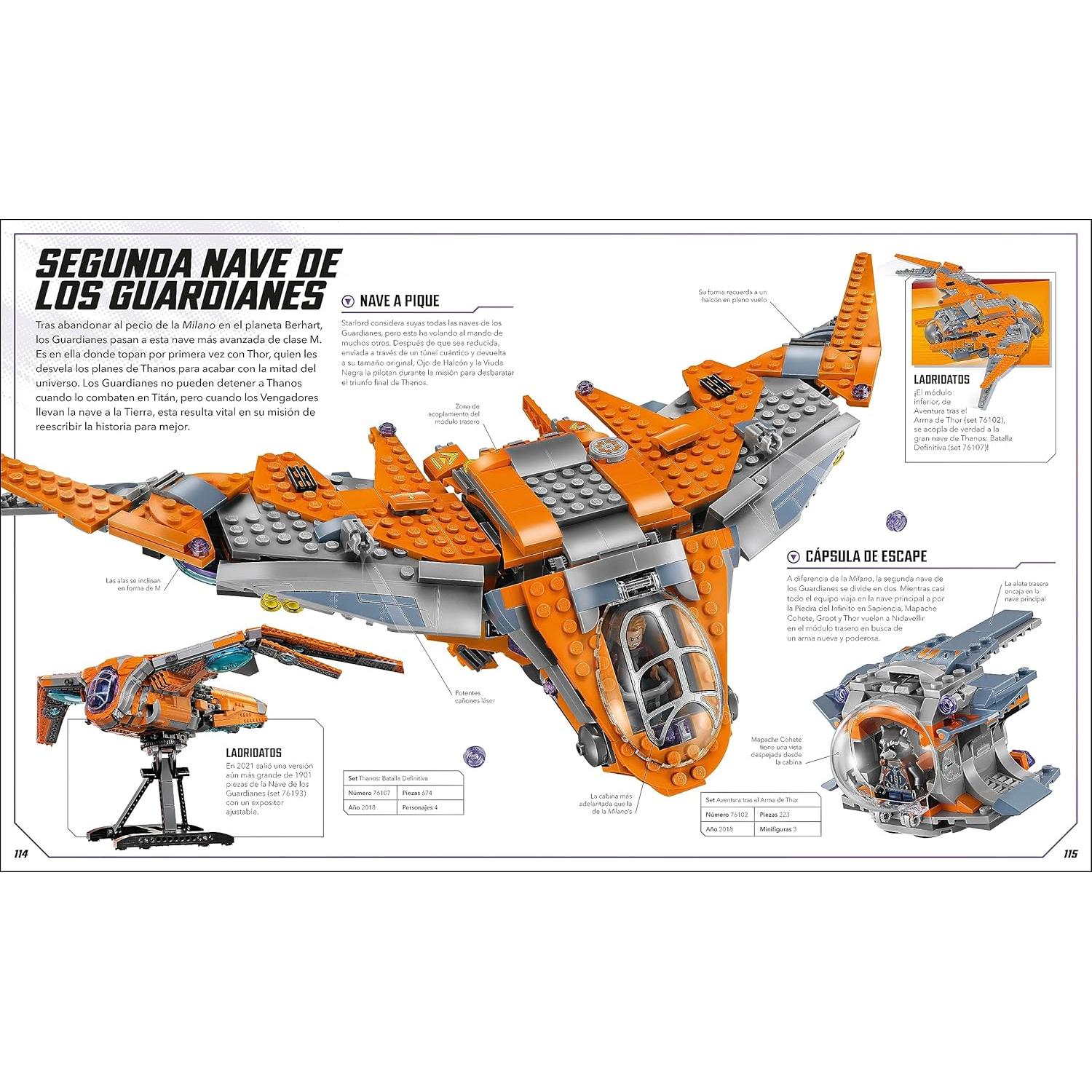 LEGO Marvel: El diccionario visual (Visual Dictionary): Con una minifigura exclusiva de LEGO Marvel (Spanish Edition)