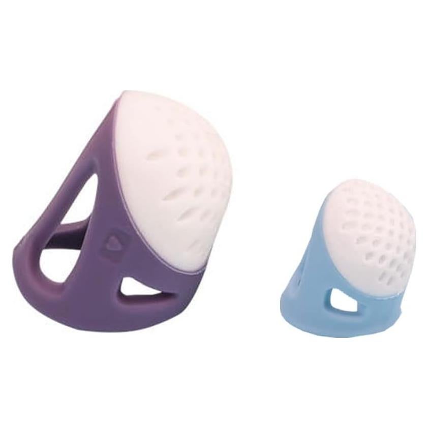 Dedal Ergonómico 2 Piezas Jiujiutu - Tamaños Grandes y Pequeños