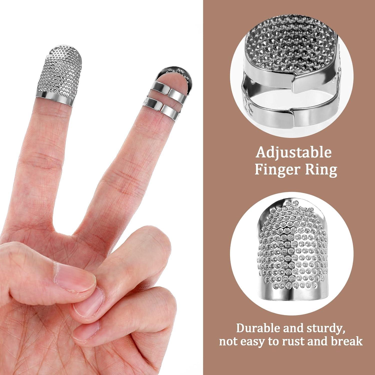 Dedales de Costura Mabor 4 Piezas de Cobre S y M