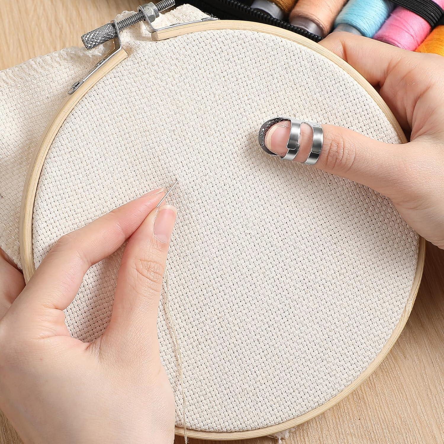 Dedales de Costura Mabor 4 Piezas de Cobre S y M