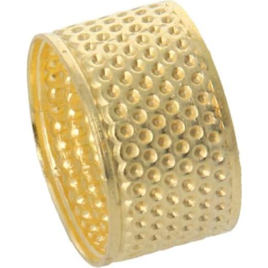 Dedales de Costura Utoolmart 5 Piezas de Cobre Ajustables