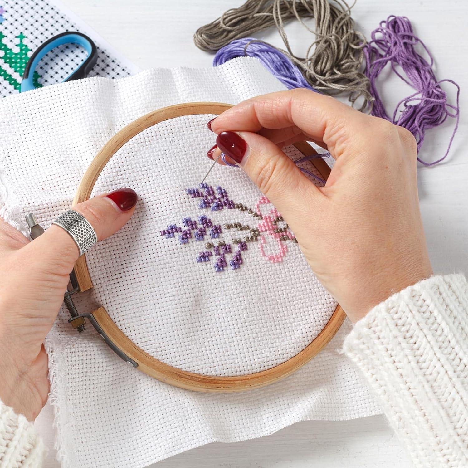 5 Dedales de Metal Colaxi para Costura a Mano - Protección Dedo