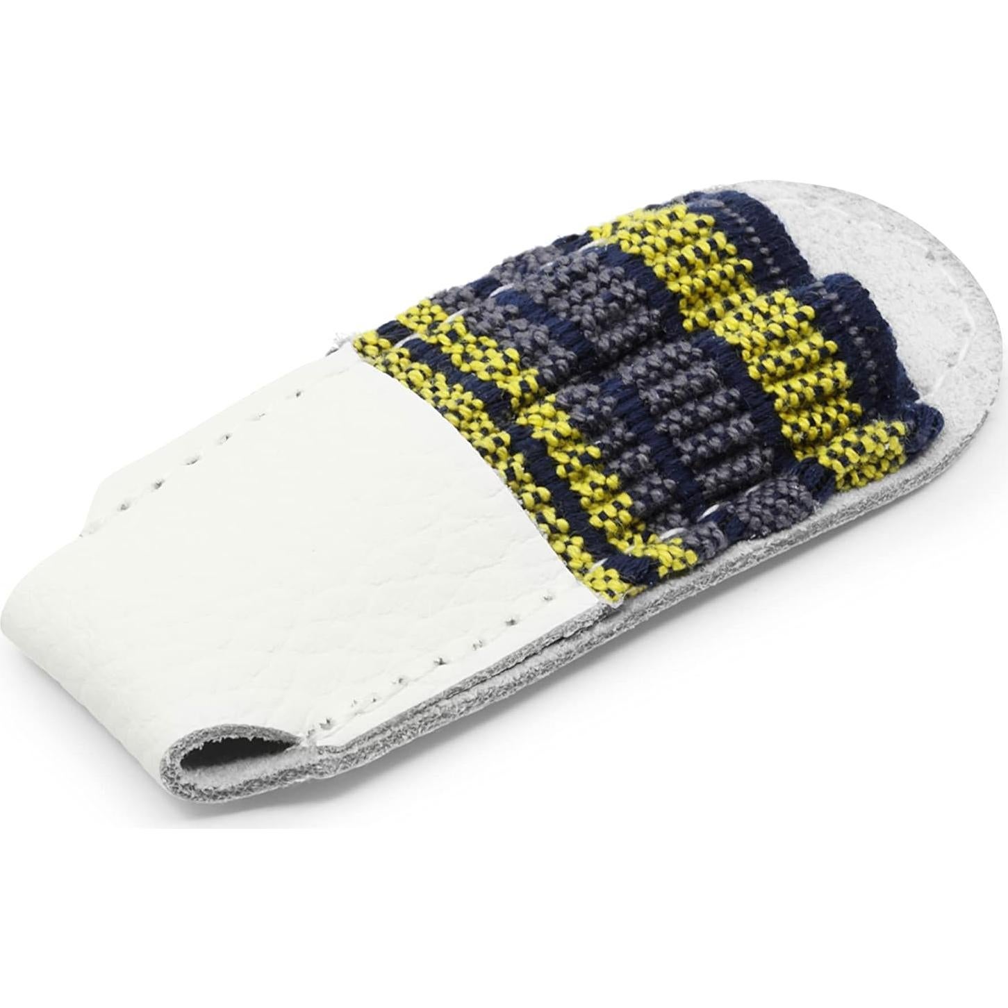 Dedal de Cuero Dritz 3066 Talla Única Blanco para Costura