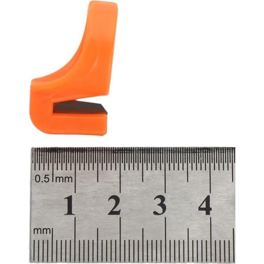 Juego de 3 Anillos de Dedal de Plástico Seadiquiet Multicolor