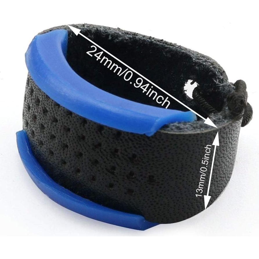 Protector de Dedos de Cuero NX Garden 5 Piezas Azul