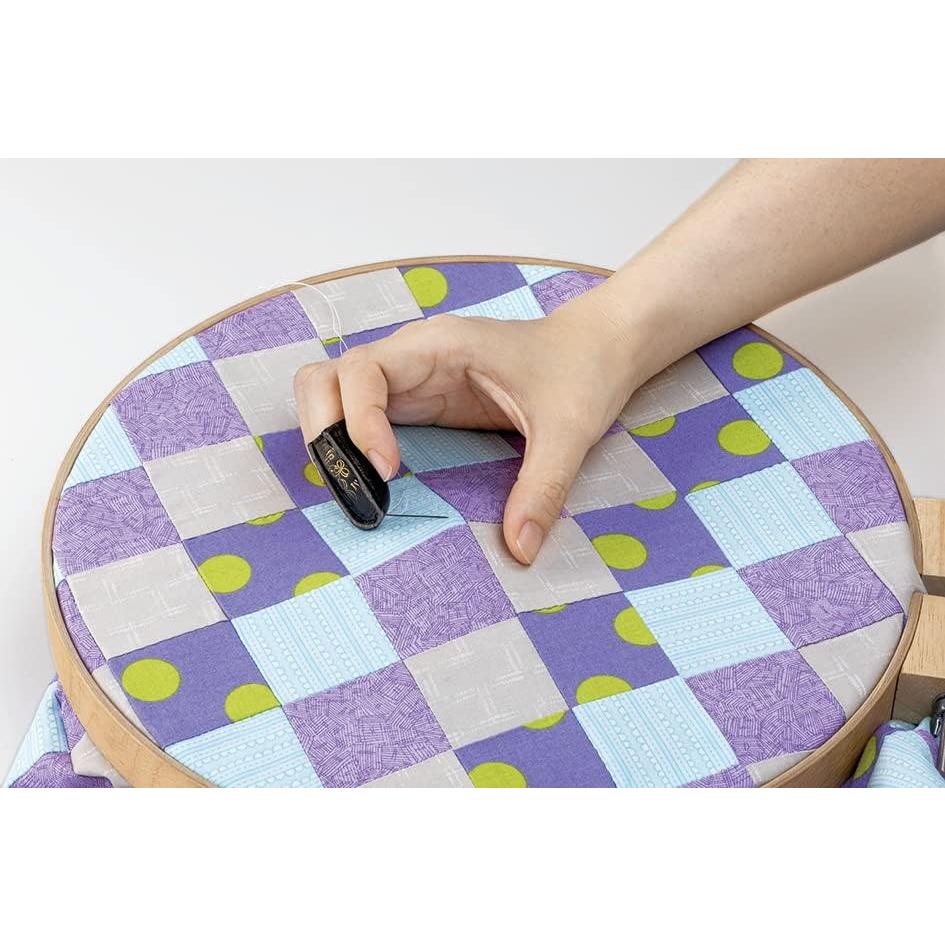 Dedal de Cuero Natural Clover Edición Limitada Pequeño