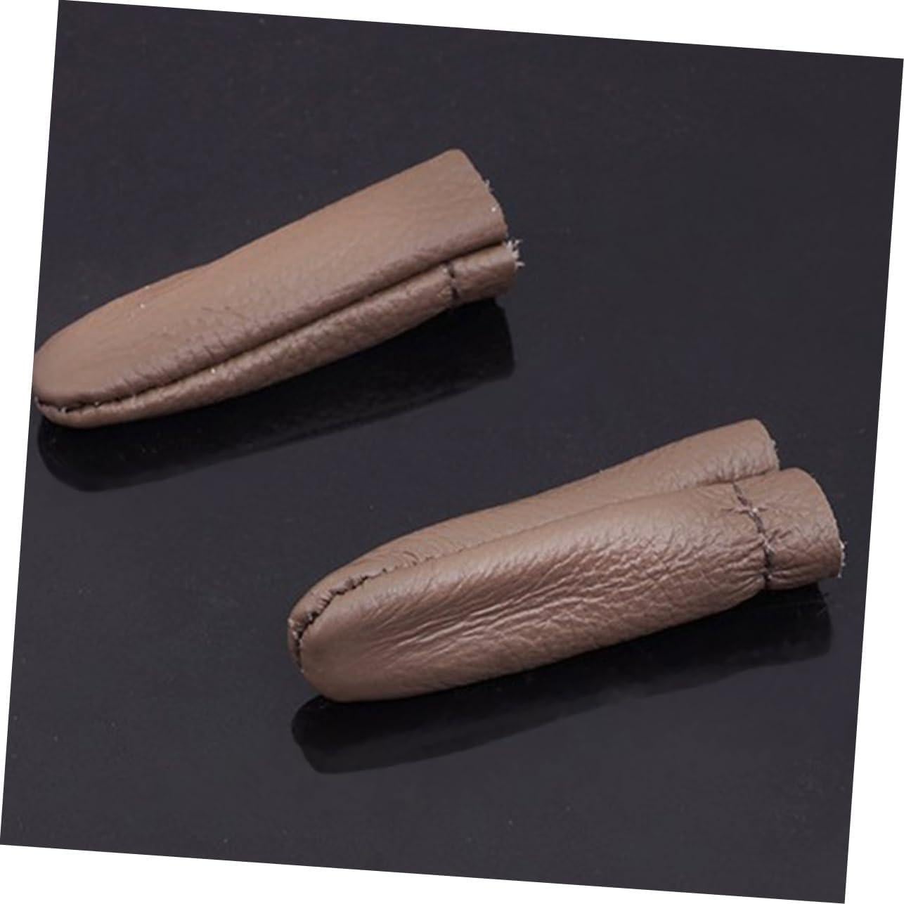 Dedales de Cuero SEWOART para Acolchado a Mano - 2 Piezas