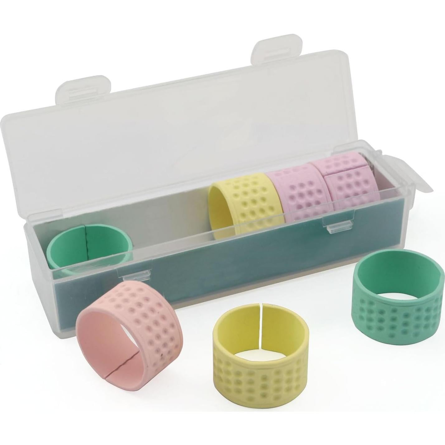 Dedales de Metal XGNG 6 Piezas Ajustables para Coser