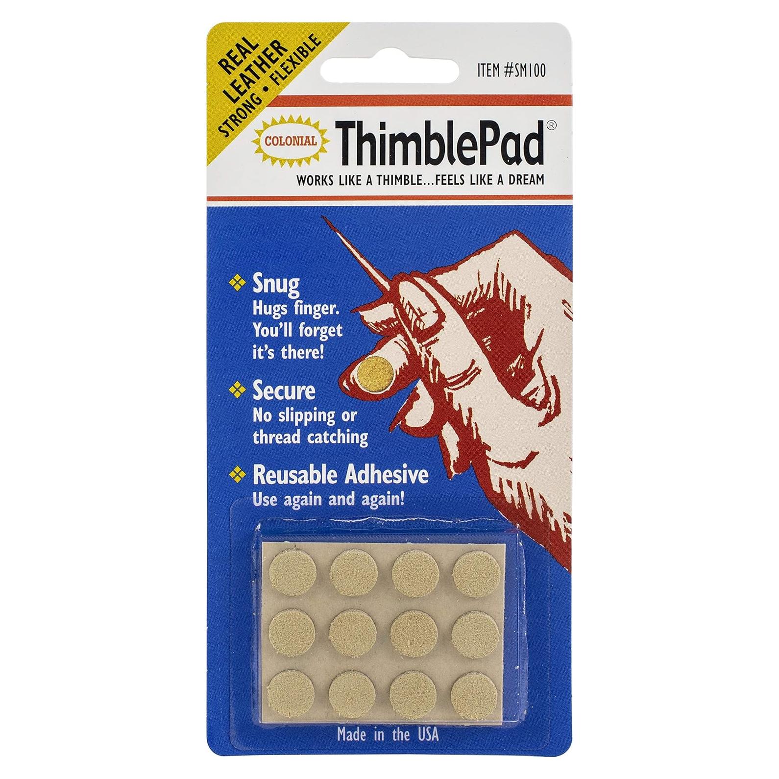 Almohadilla de dedal Colonial 12 unidades SM100