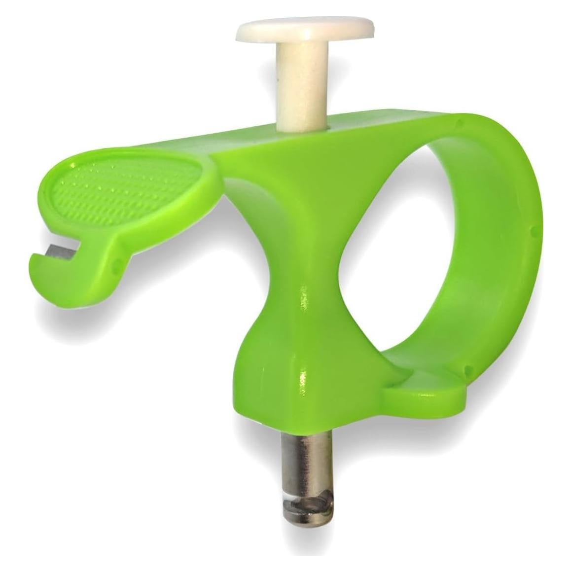 HiSew 3 en 1 Extractor de Agujas, Dedal y Cortador de Hilo Verde