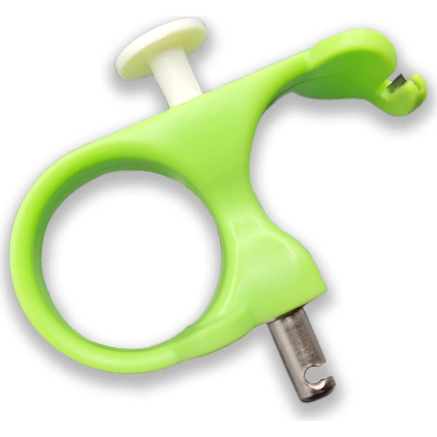 HiSew 3 en 1 Extractor de Agujas, Dedal y Cortador de Hilo Verde