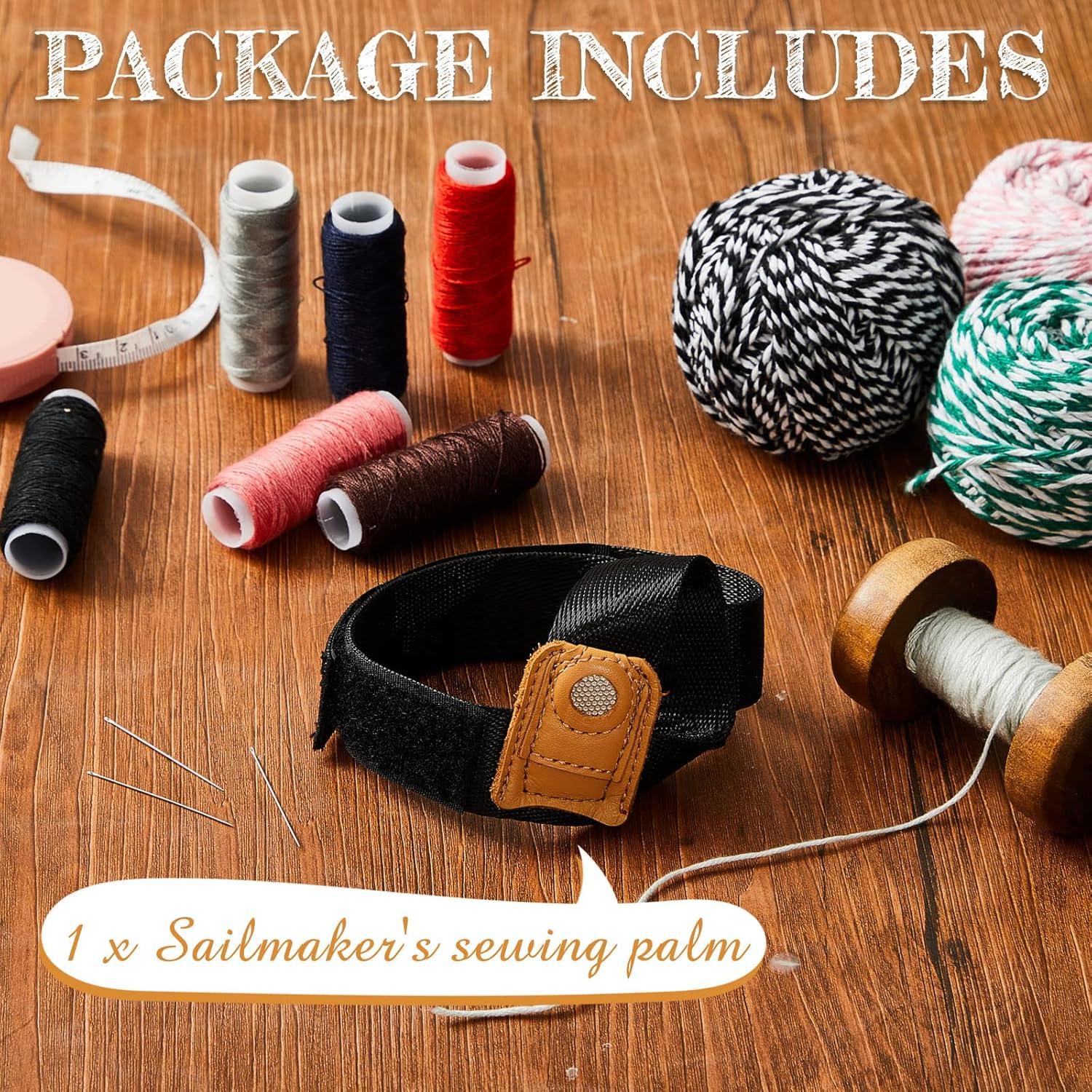 Palma de Costura Ajustable Hercicy para Diestros - Negro