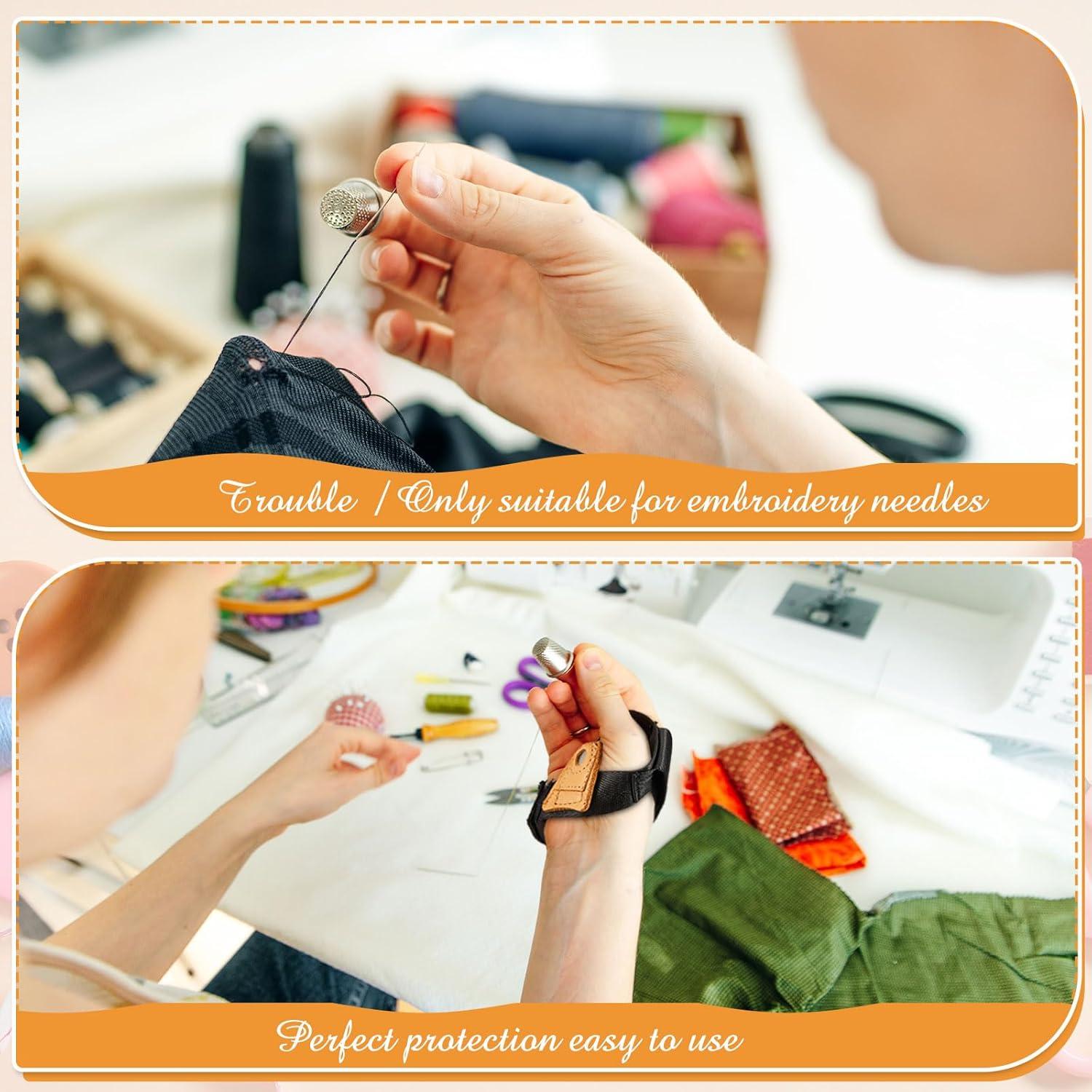 Palma de Costura Ajustable Hercicy para Diestros - Negro