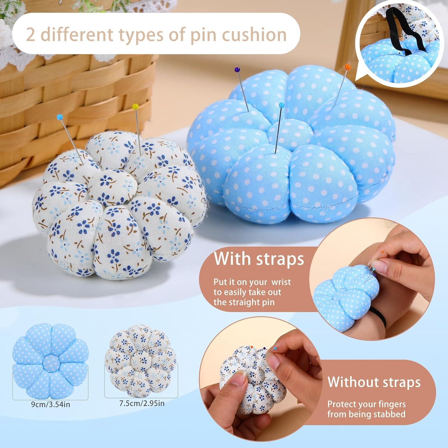 Kit de Costura Zlulary con Almohadilla, 150 Alfileres y Más