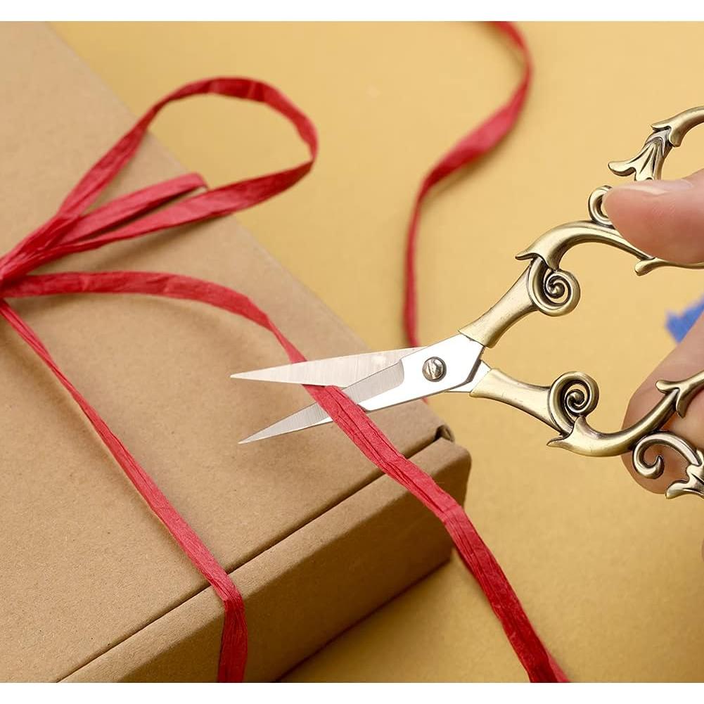 Tijeras de Bordado SHWAKK 11.3cm Flor de Calabaza Vintage