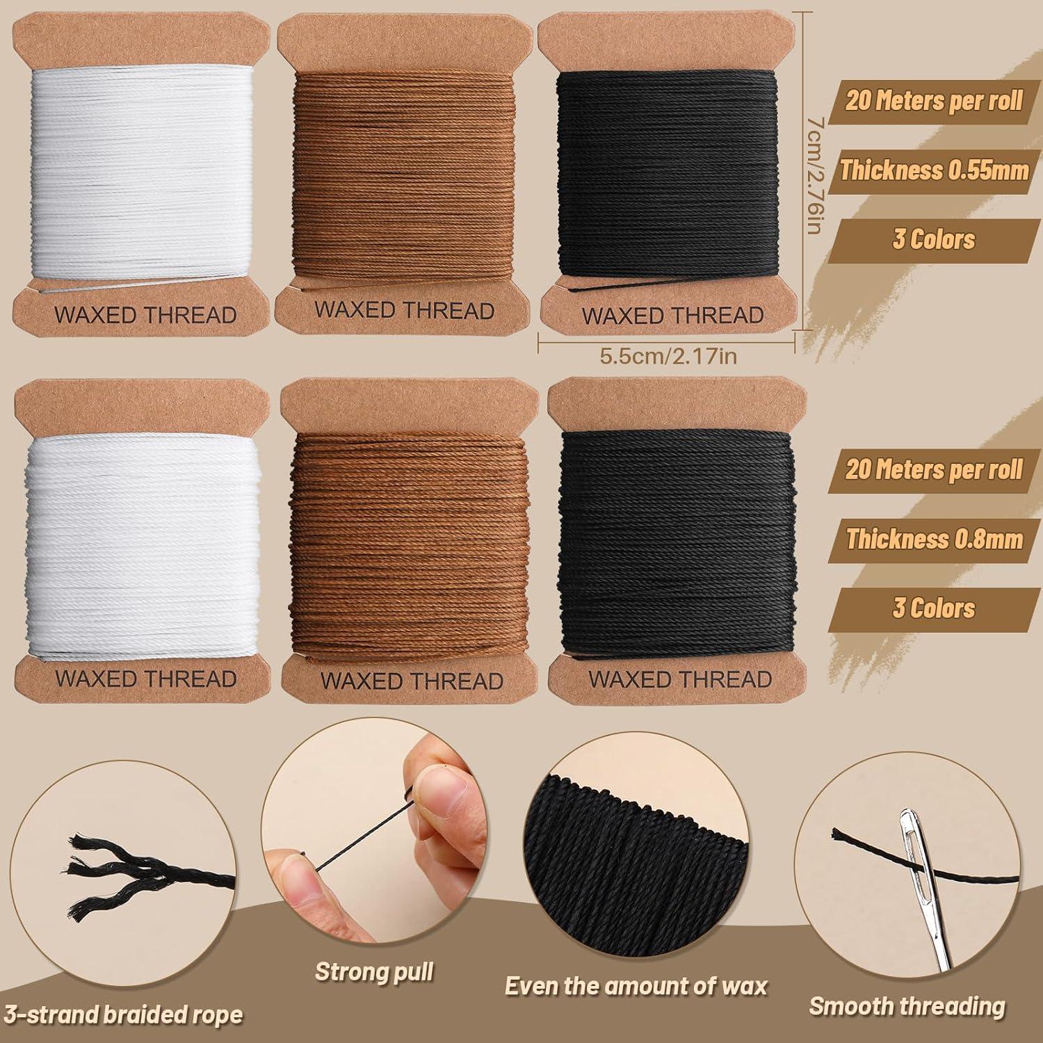 Kit de Reparación de Tapicería IMZAY 132 Yards Hilo 0.55MM 0.8MM