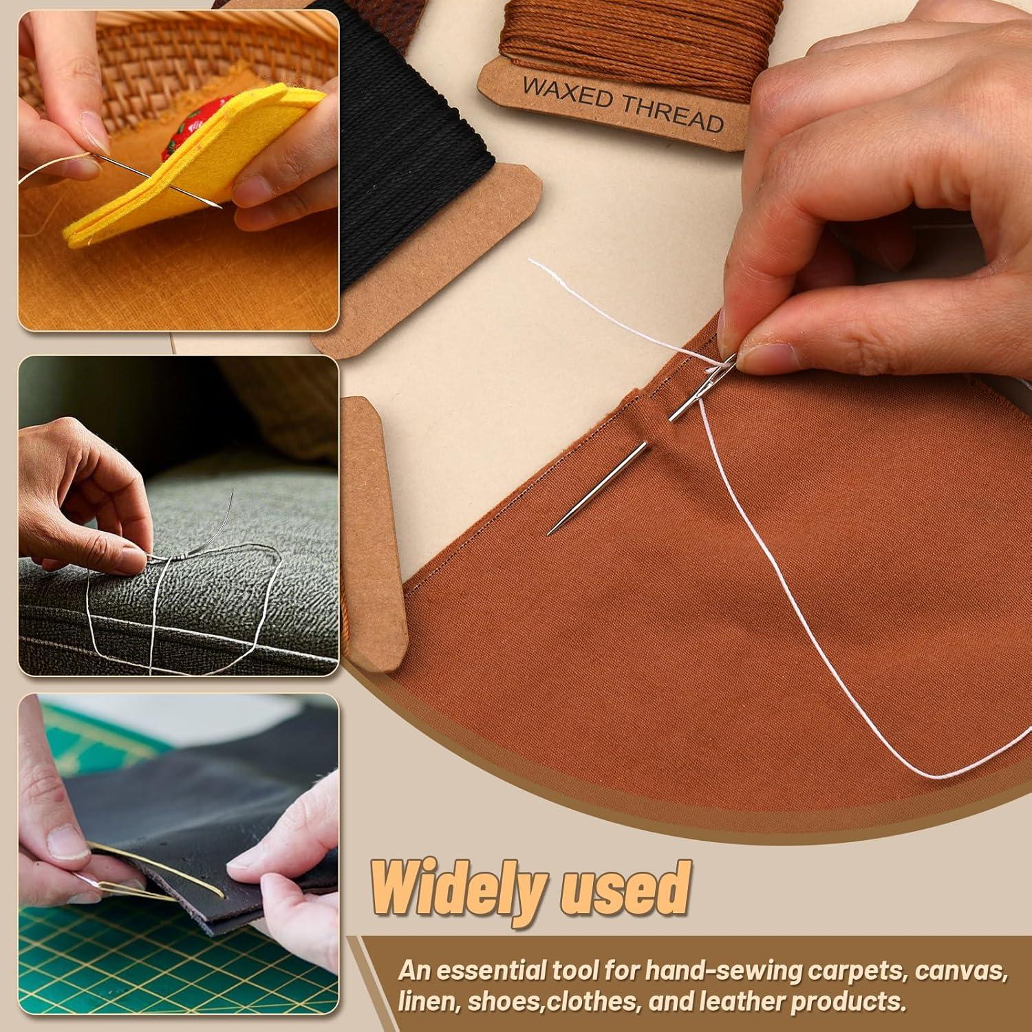 Kit de Reparación de Tapicería IMZAY 132 Yards Hilo 0.55MM 0.8MM