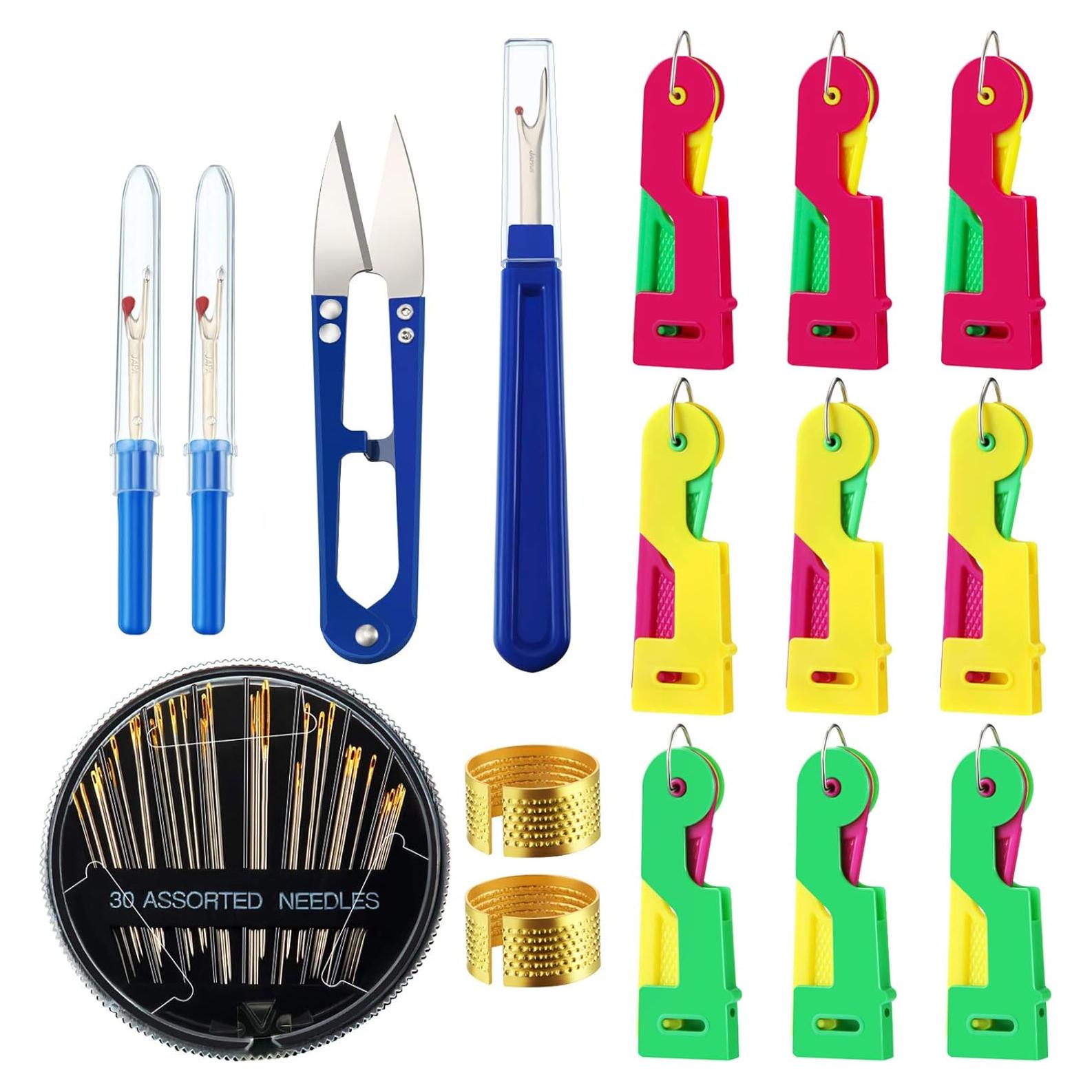 Kit de Herramientas de Costura Mudder 46 Piezas con Enhebradores