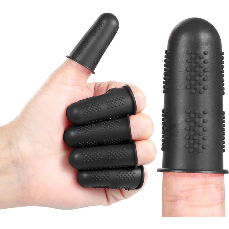 Protectores de Dedos de Silicona AUSWAUR 12 Piezas 3 Tamaños