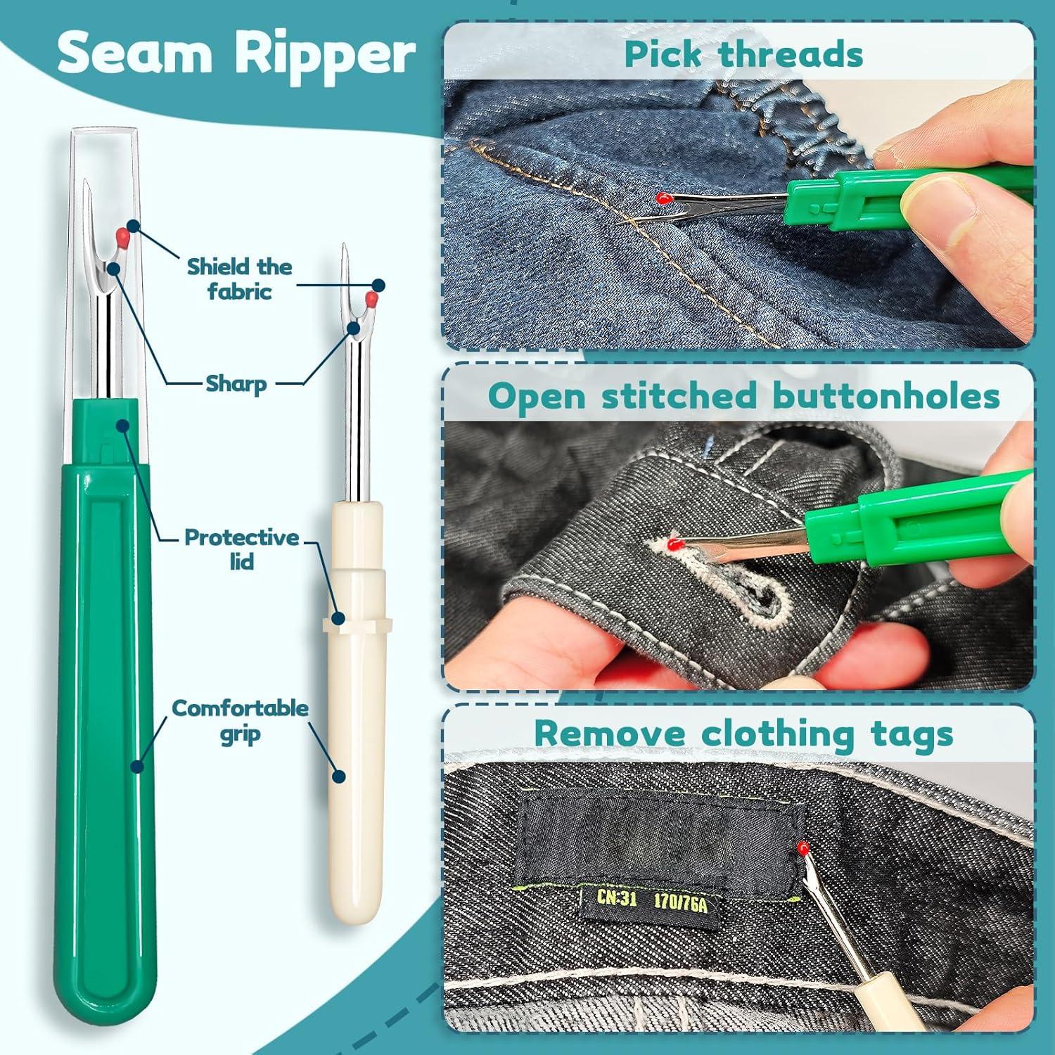 Kit de Costura Completo Lechchy 36 Piezas con Tijeras y Enhebradores