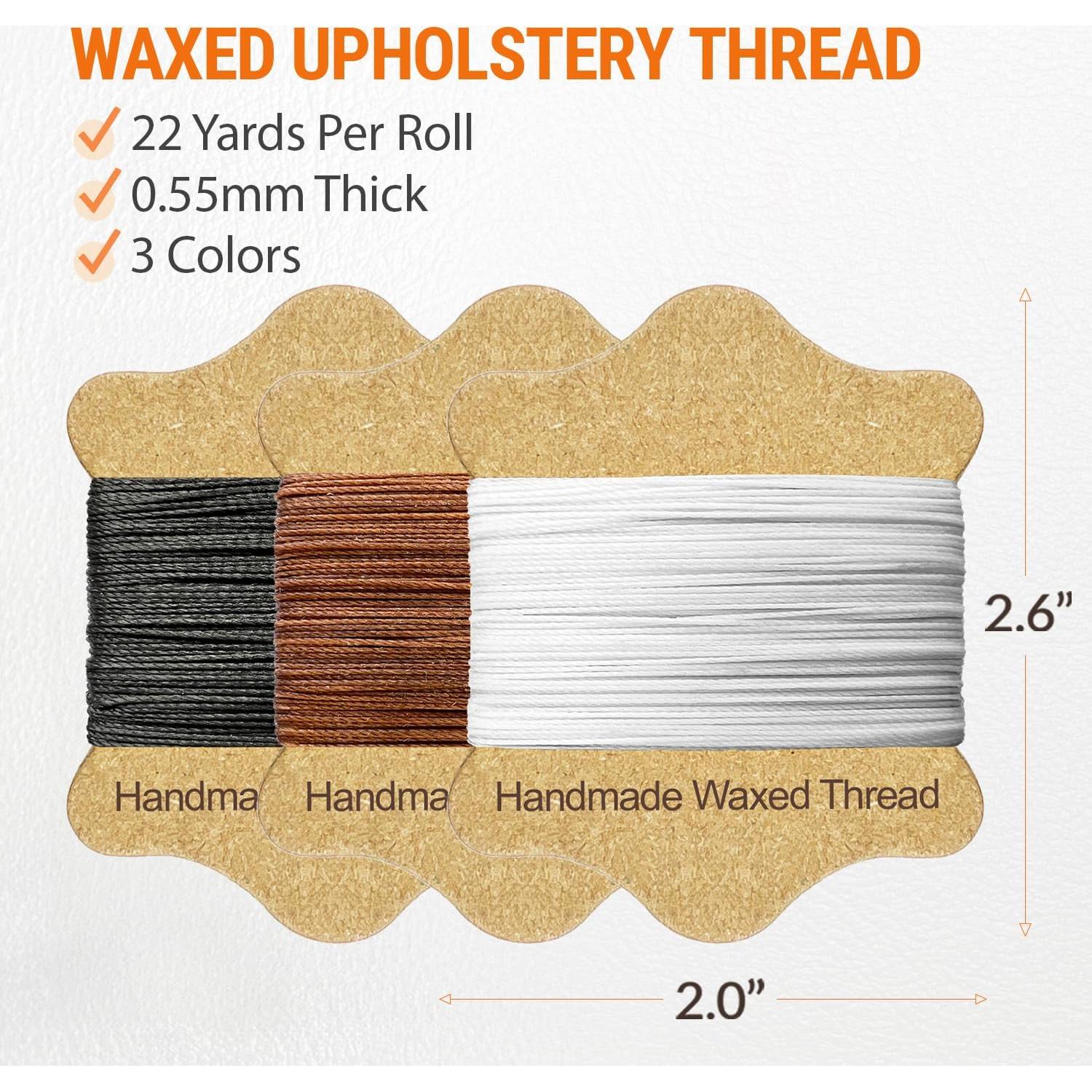 Kit de Reparación de Tapicería VONEEDL 11 Piezas Hilo y Agujas