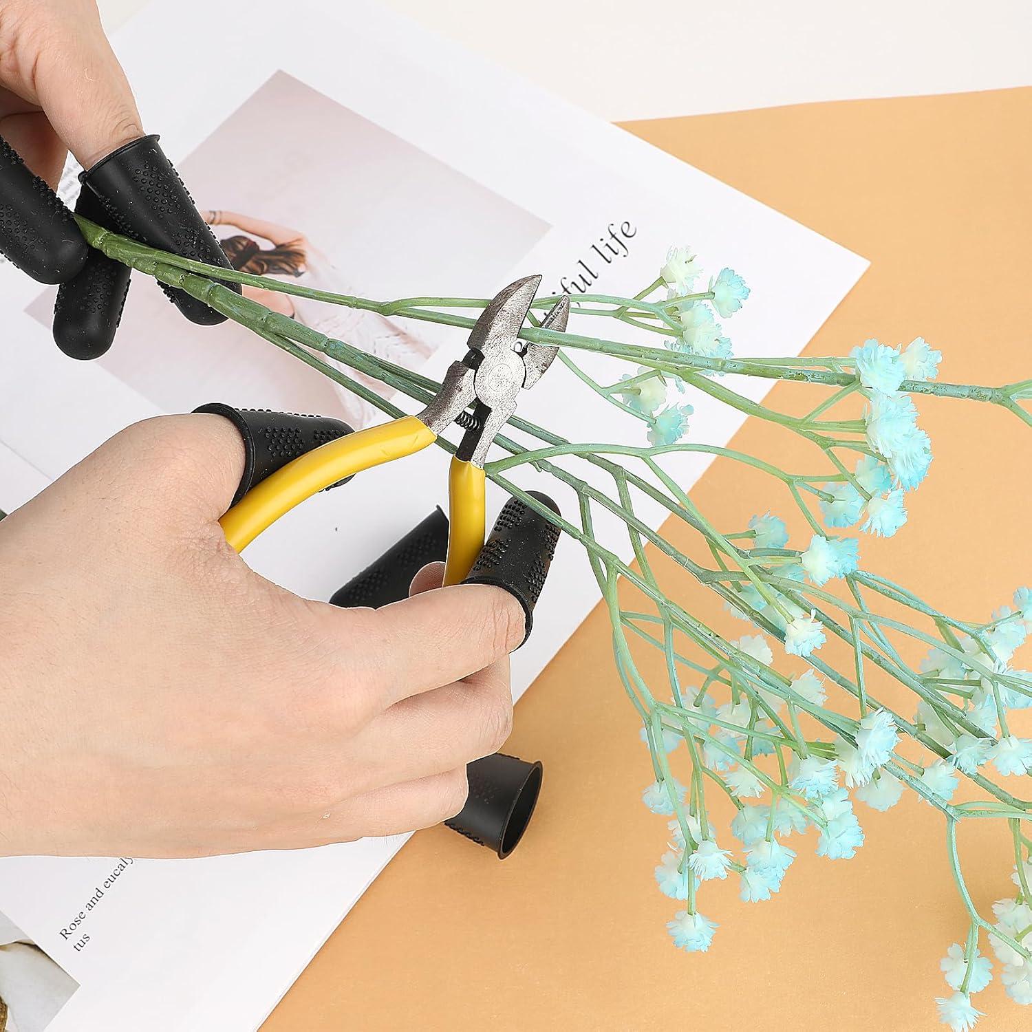 Protectores de Dedos de Silicona Styquenzer - 12 Piezas 3 Tamaños