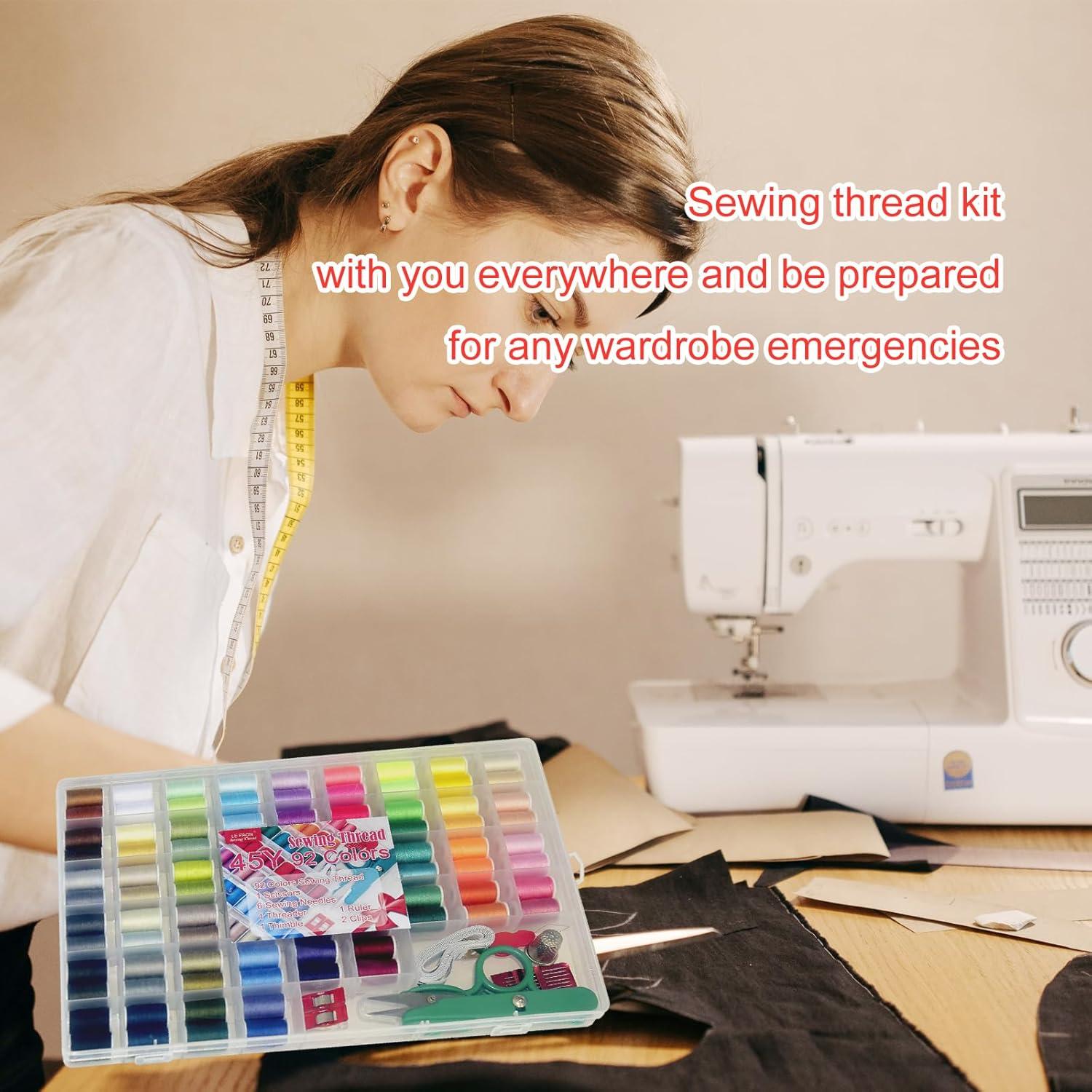 Kit de Costura Completo Le Paon 92 Piezas para Emergencias