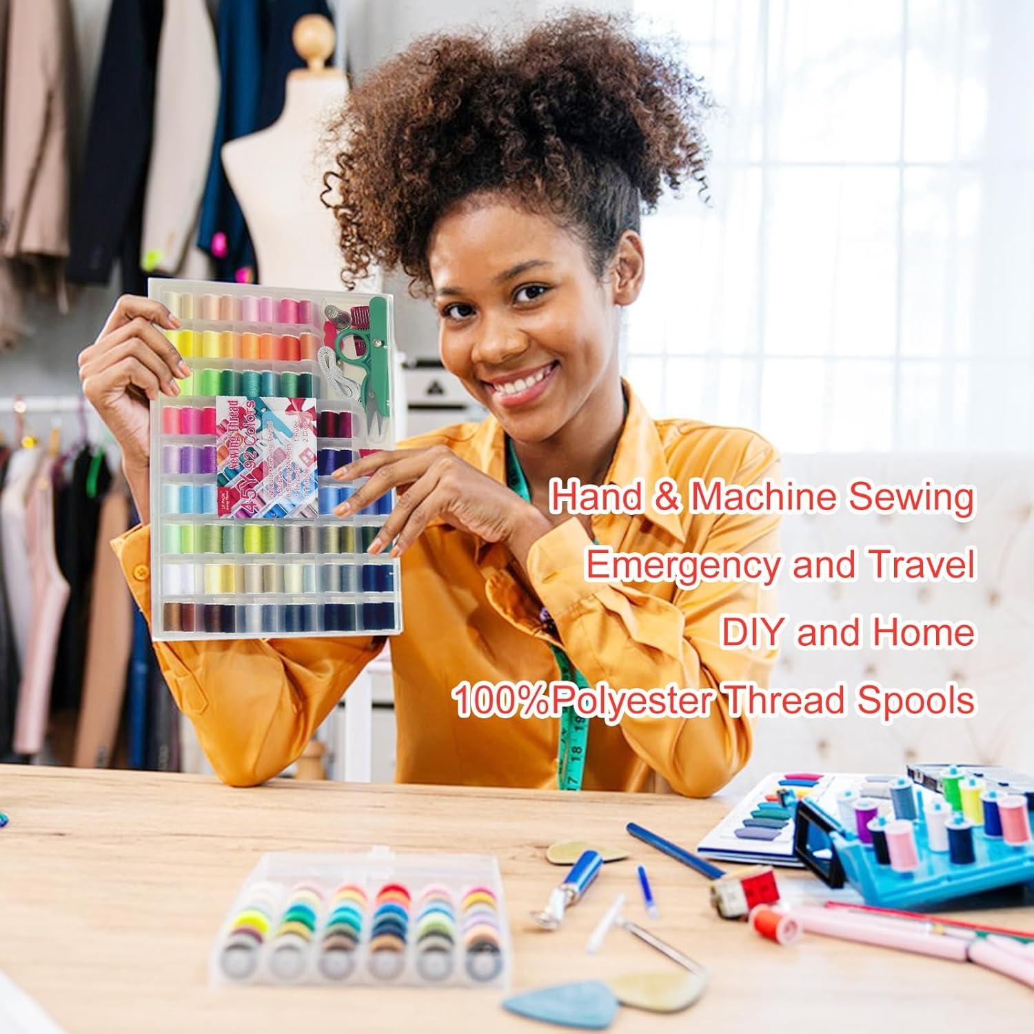 Kit de Costura Completo Le Paon 92 Piezas para Emergencias