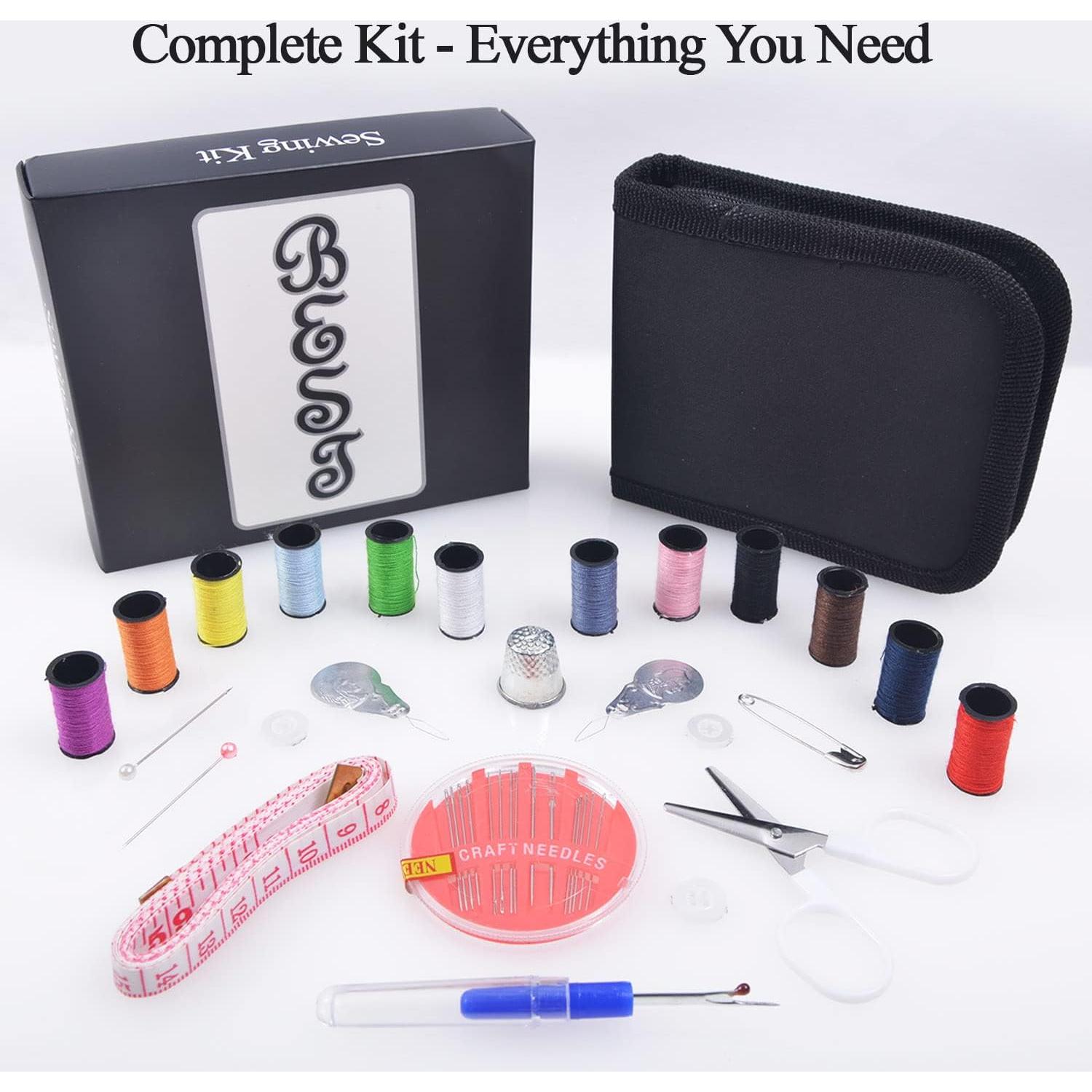 Kit de Costura Profesional MEJOR con Tijeras y Accesorios