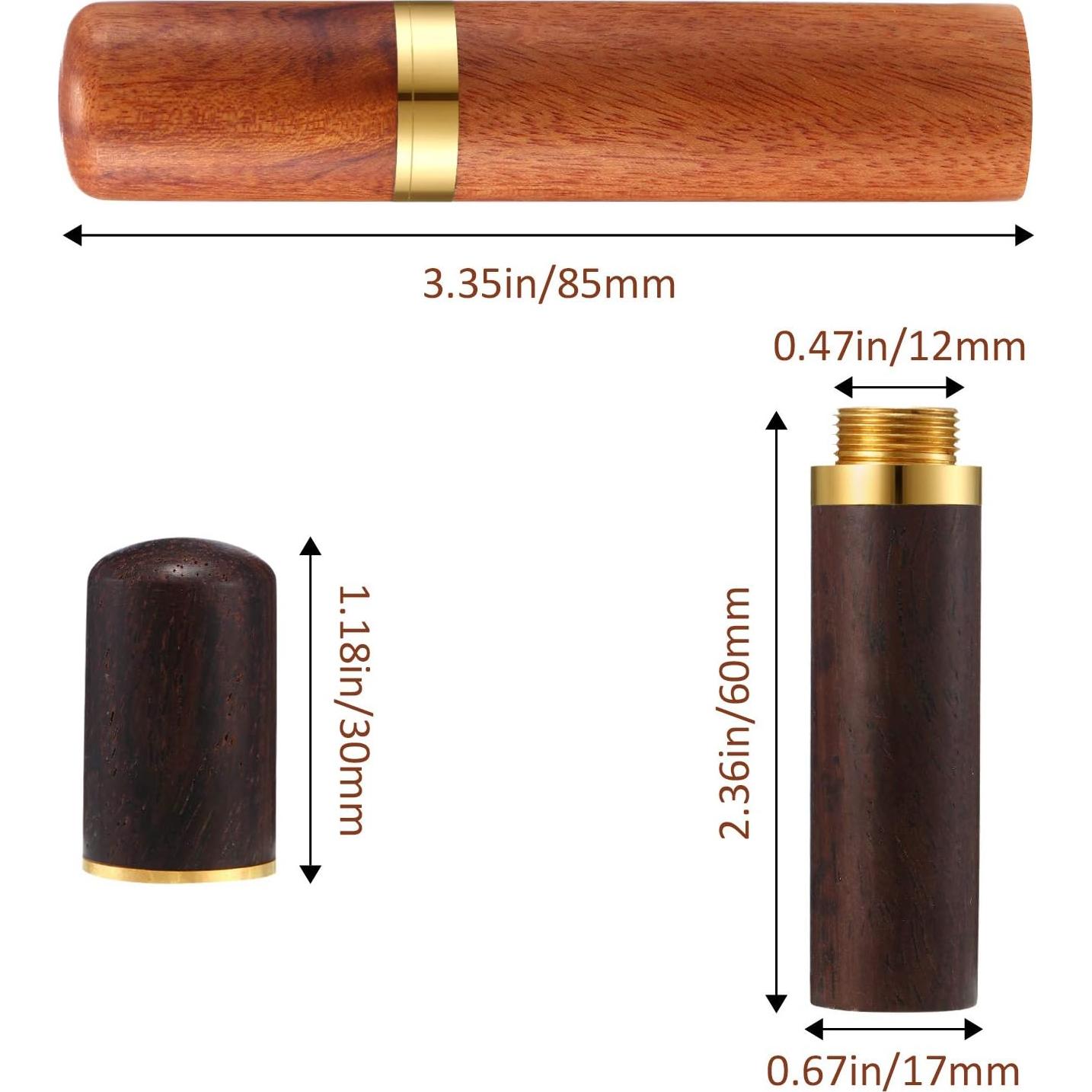 Set de Costura WILLBOND: 2 Cajas de Agujas de Madera y 24 Agujas Doradas