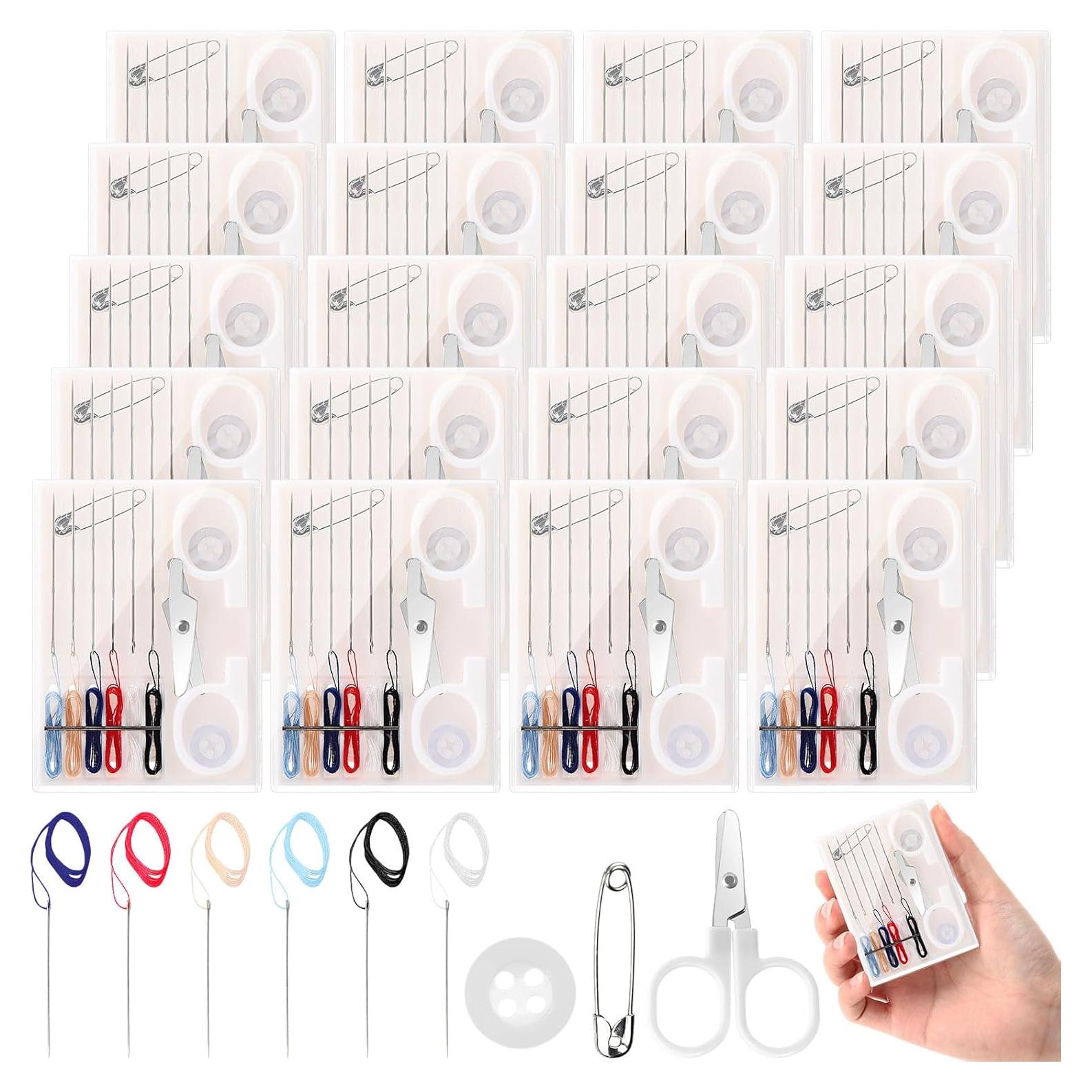 Kit de Costura de Viaje Knitgrip - 48 Cajas Portátiles