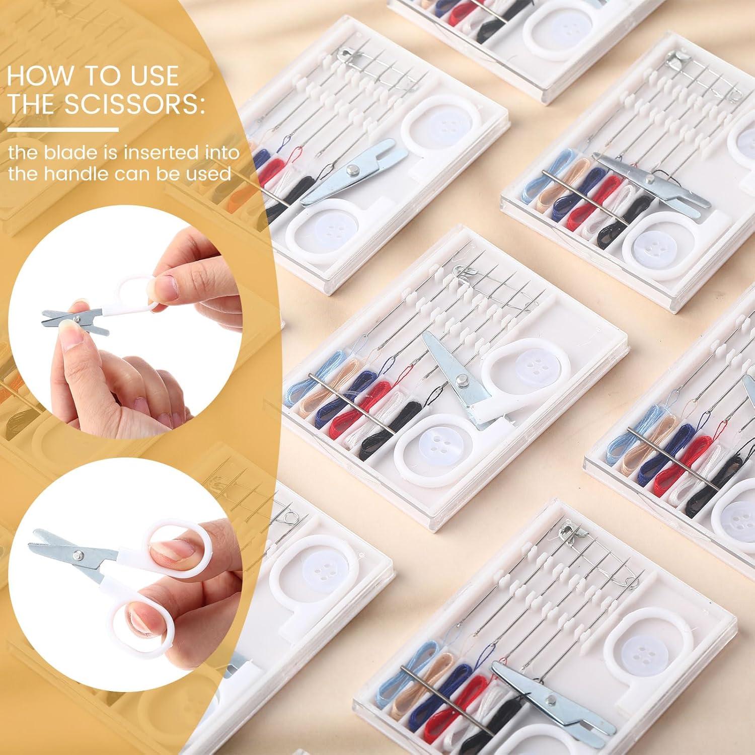 Kit de Costura de Viaje Knitgrip - 48 Cajas Portátiles