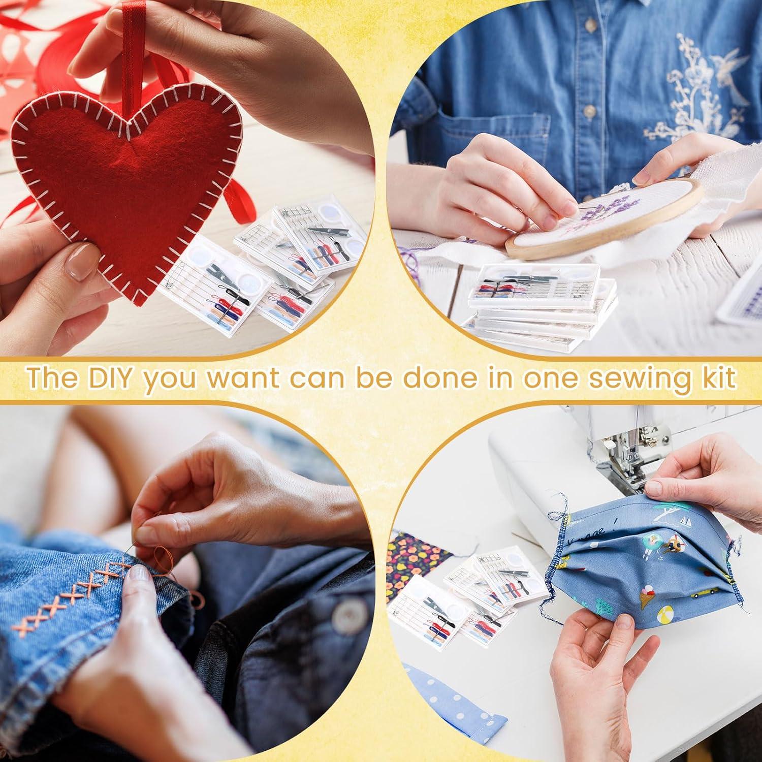 Kit de Costura de Viaje Knitgrip - 48 Cajas Portátiles