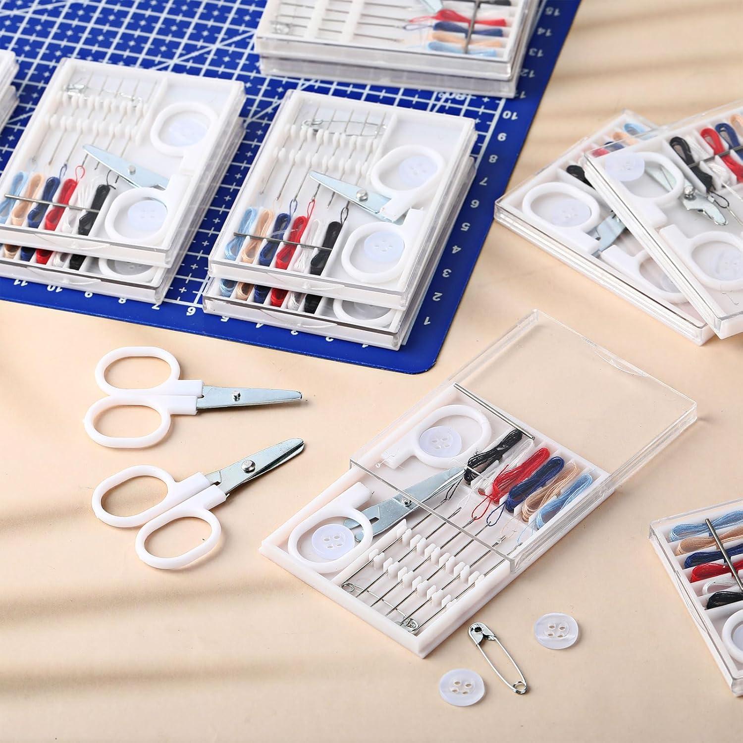 Kit de Costura de Viaje Knitgrip - 48 Cajas Portátiles