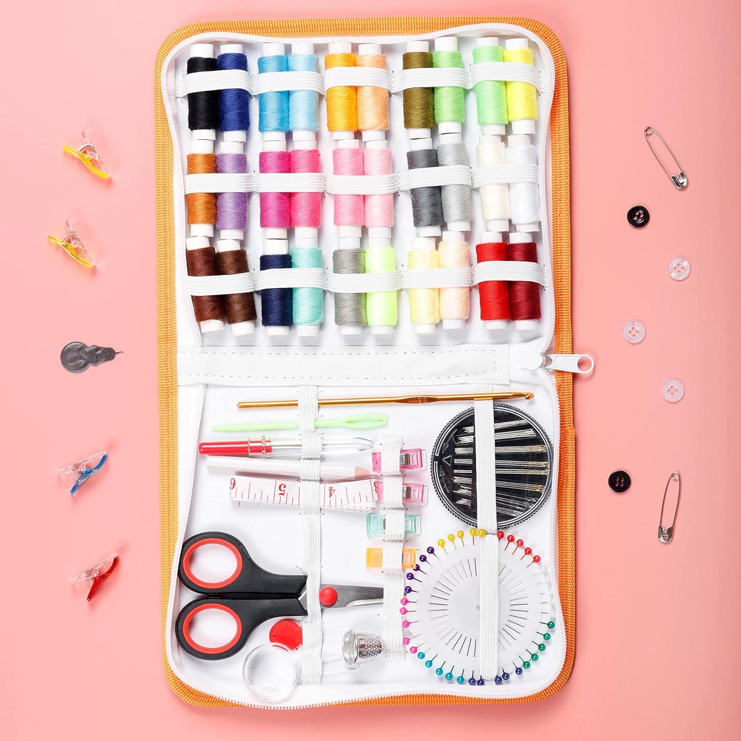 Kit de Costura Incraftables 30 Piezas Portátil para Viaje