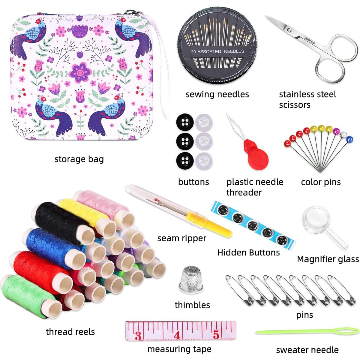 Kit de Costura Completo VINTAGE EMBROIDERY V.E. Blanco